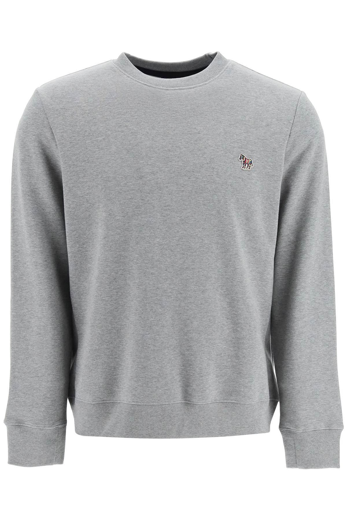 PS by Paul Smith Zebra Logo Sweatshirt In Organic Cotton