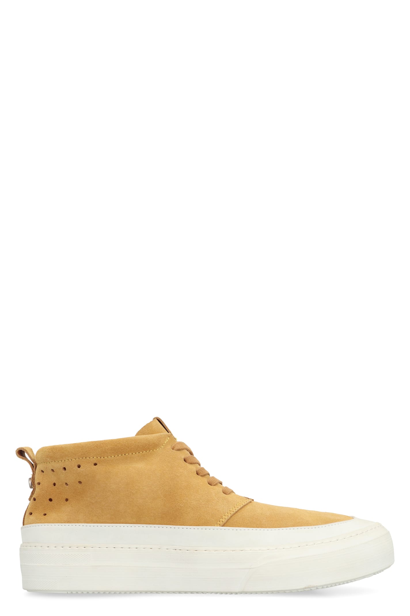 Volta Suede Mid-top Sneakers