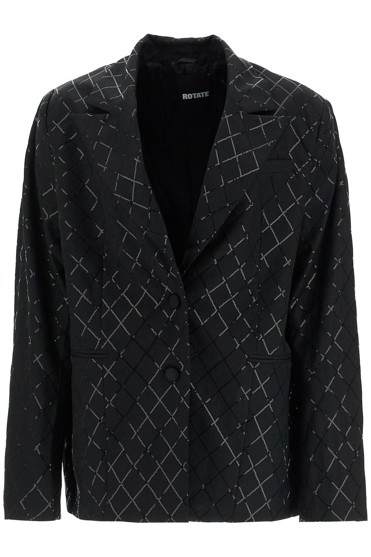 Rotate by Birger Christensen Oversized Sequin Blazer