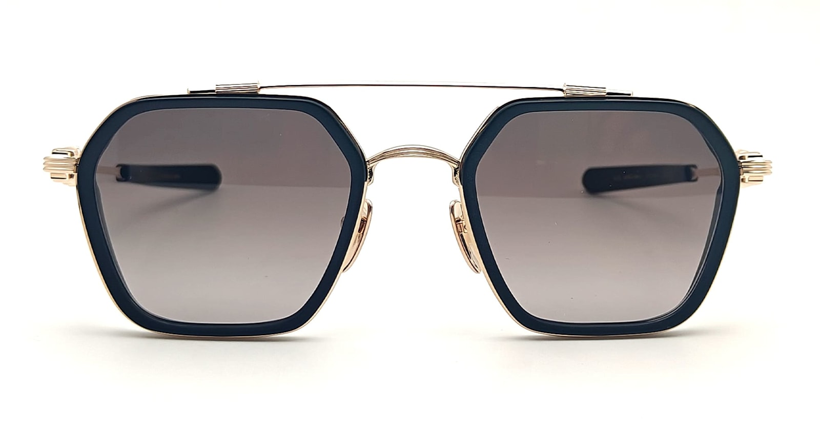 Chrome Hearts Hotation - Matte Black / Gold Plated Sunglasses