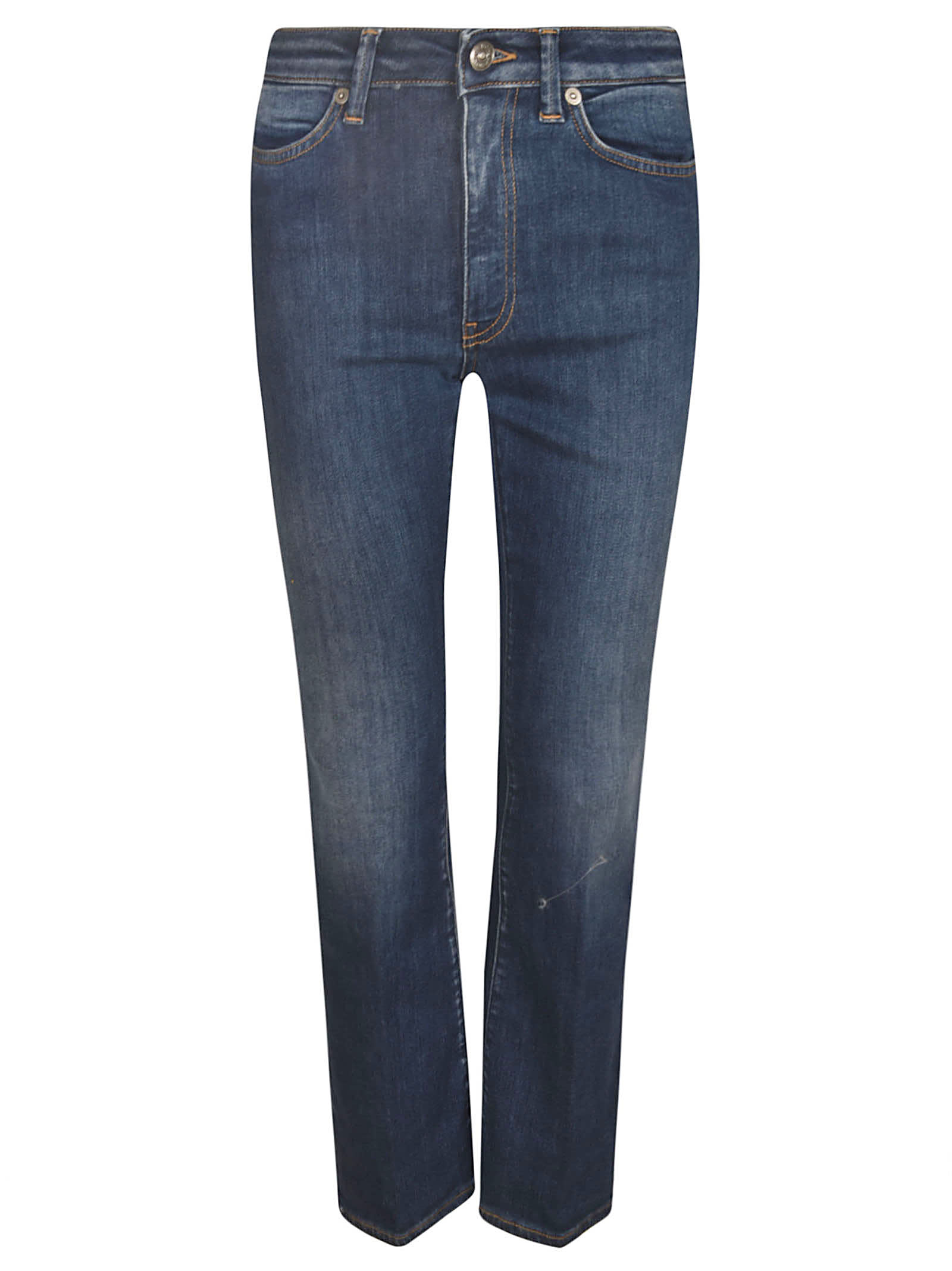 Dondup Button Fitted Skinny Jeans