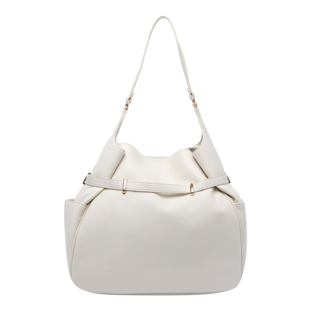 Liu Jo White Shoulder Bag With Charm