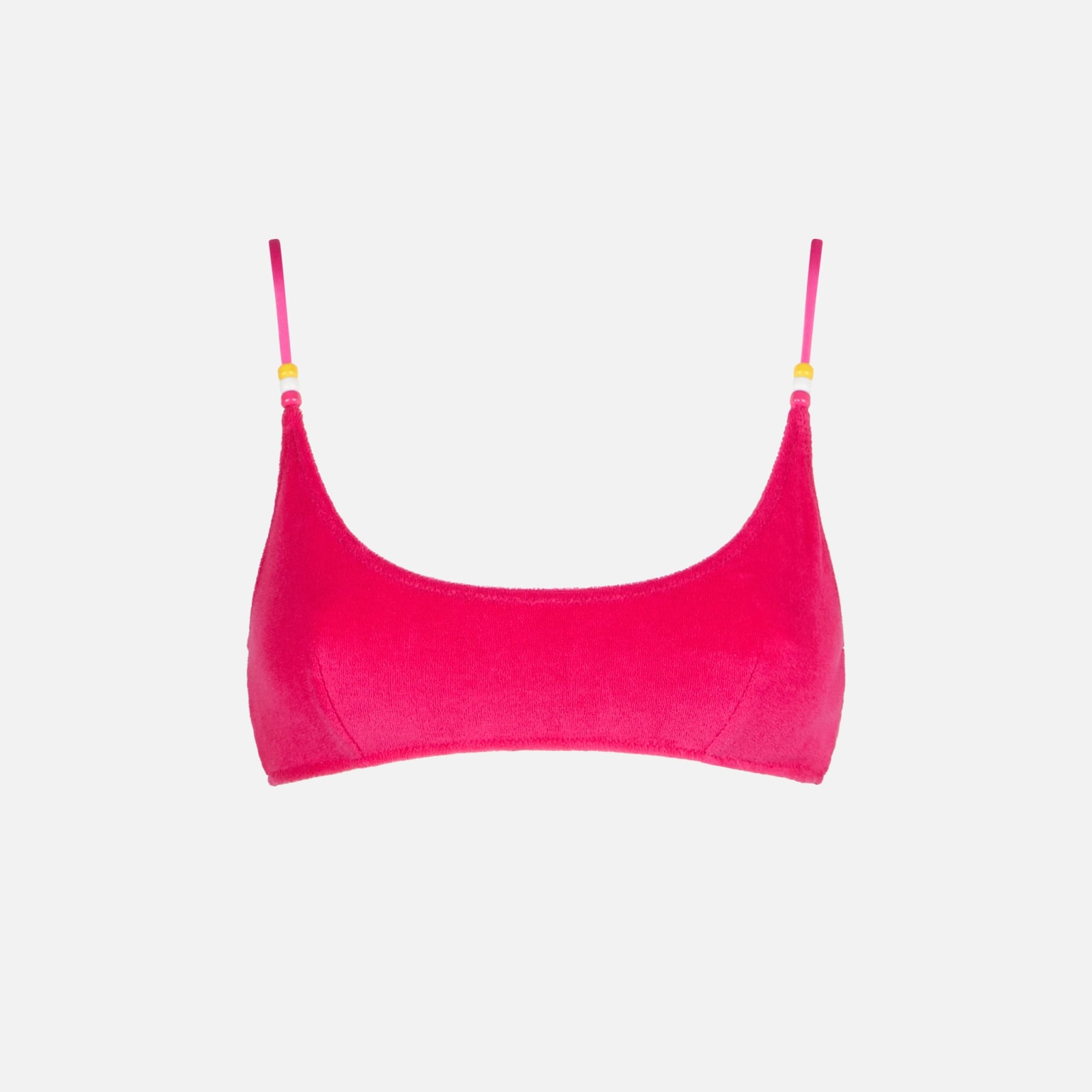 MC2 Saint Barth Woman Fuchsia Terry Bralette Swimsuit