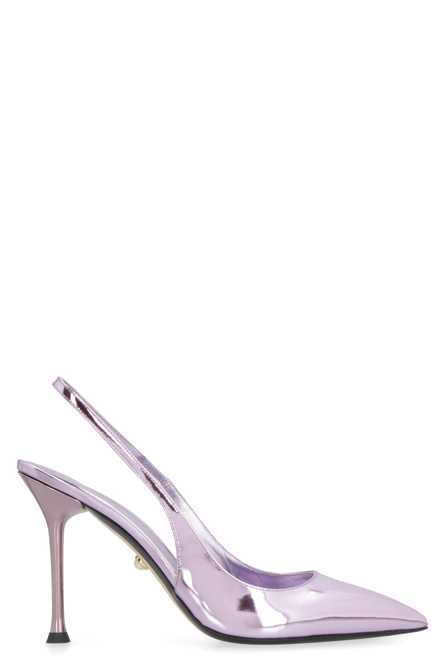 Alevì Sally Leather Slingback Pumps