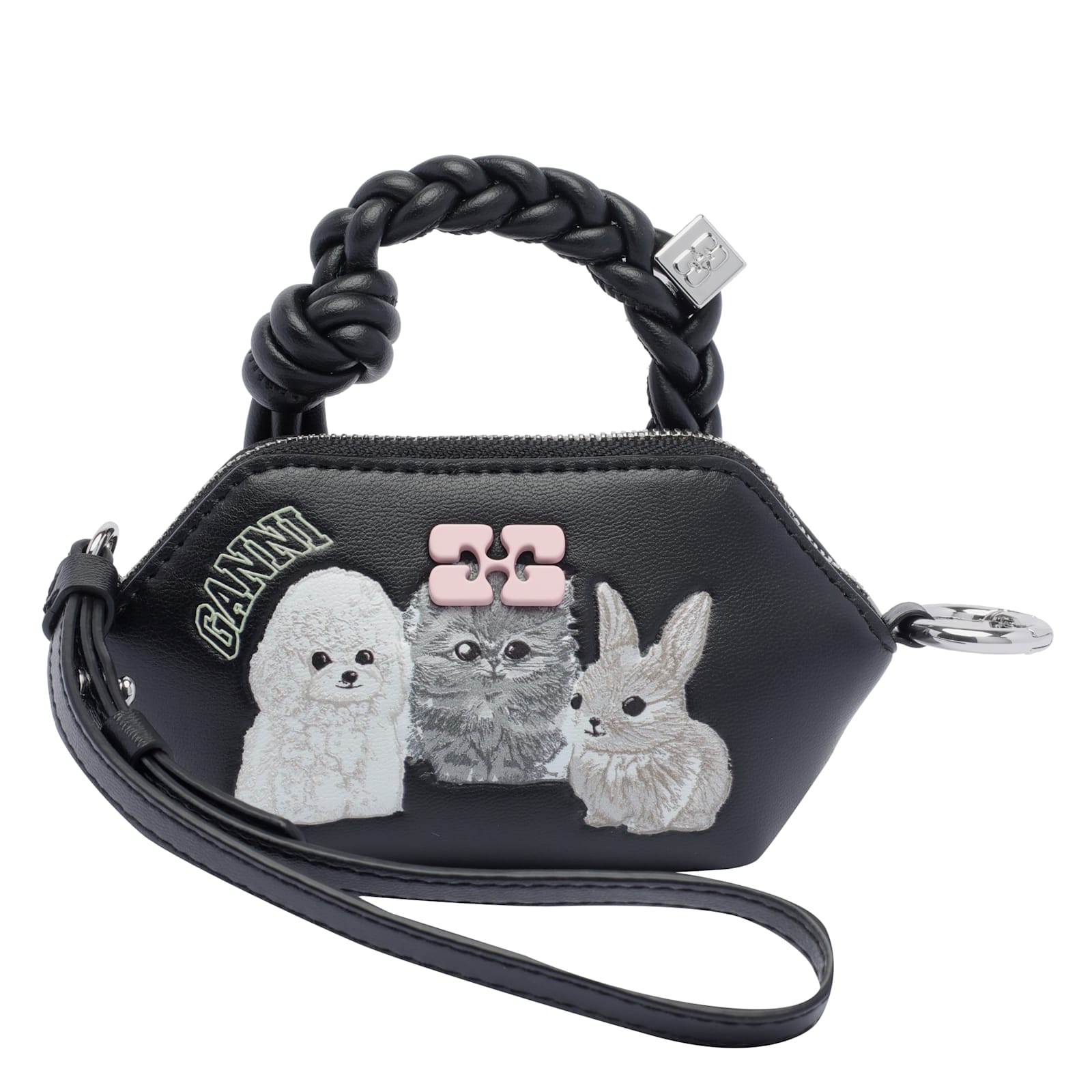 Ganni Nano Bou Animals Handbag