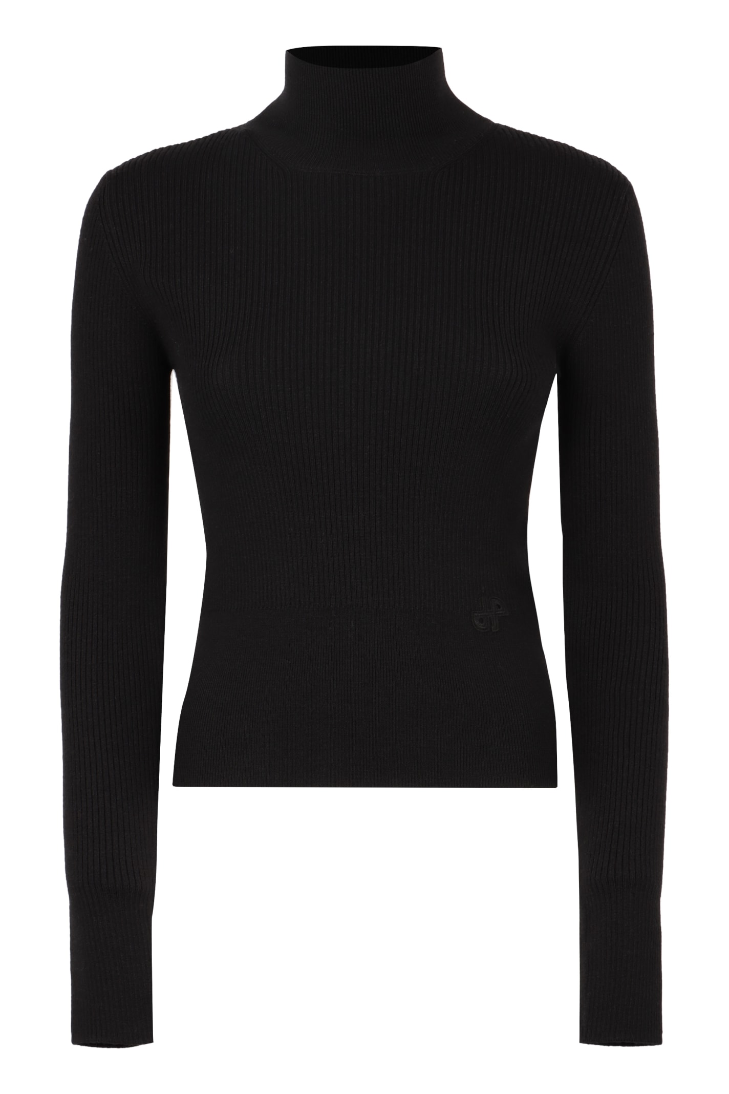 Patou Jumper Turtleneck Merino Wool Sweater