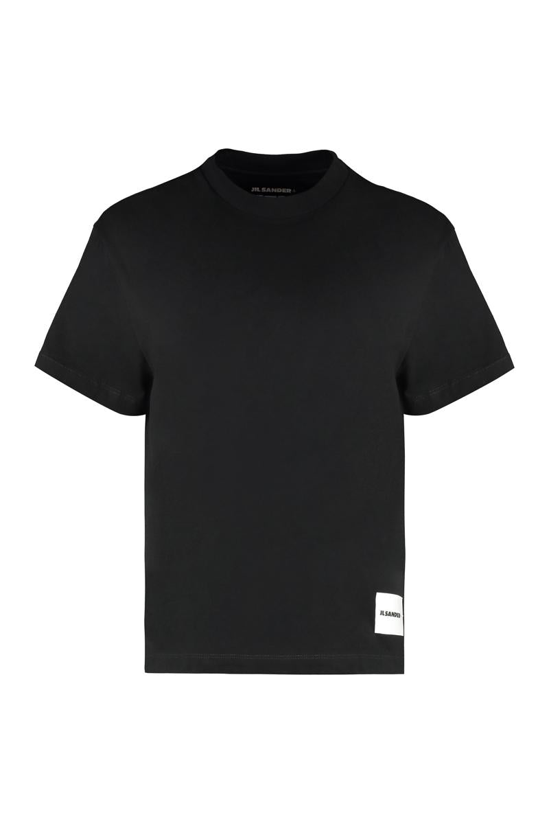 Jil Sander Set Of Three Cotton T-Shirts