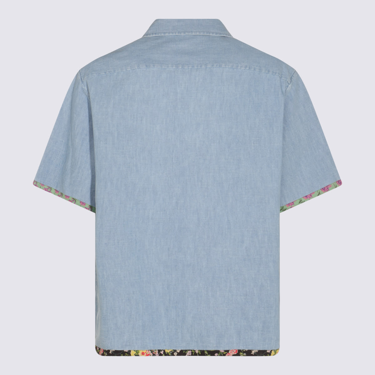 Valentino Light Blue Cotton Shirt