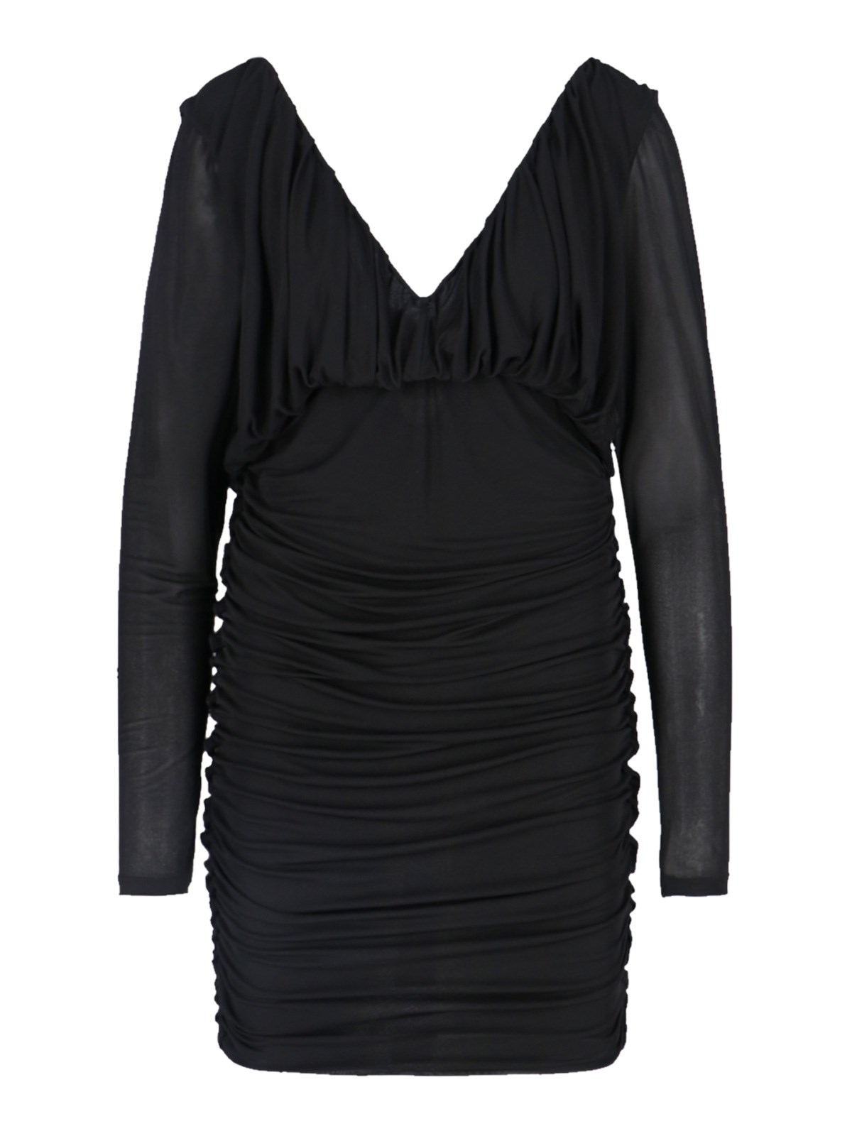 Saint Laurent Draped Minidress
