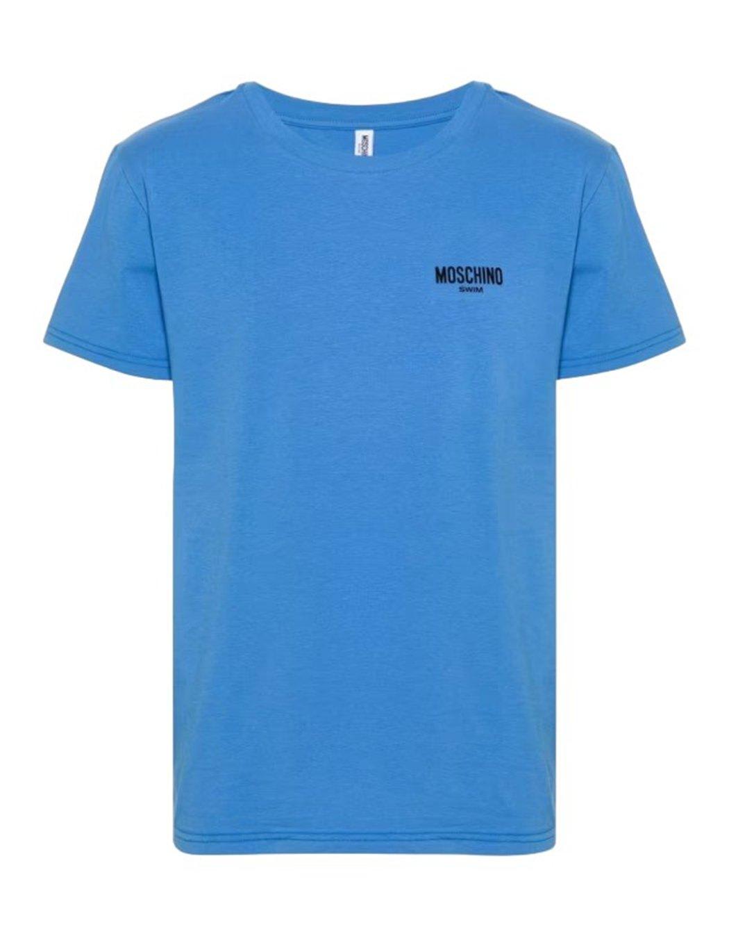 Moschino Logo Printed Crewneck T-shirt