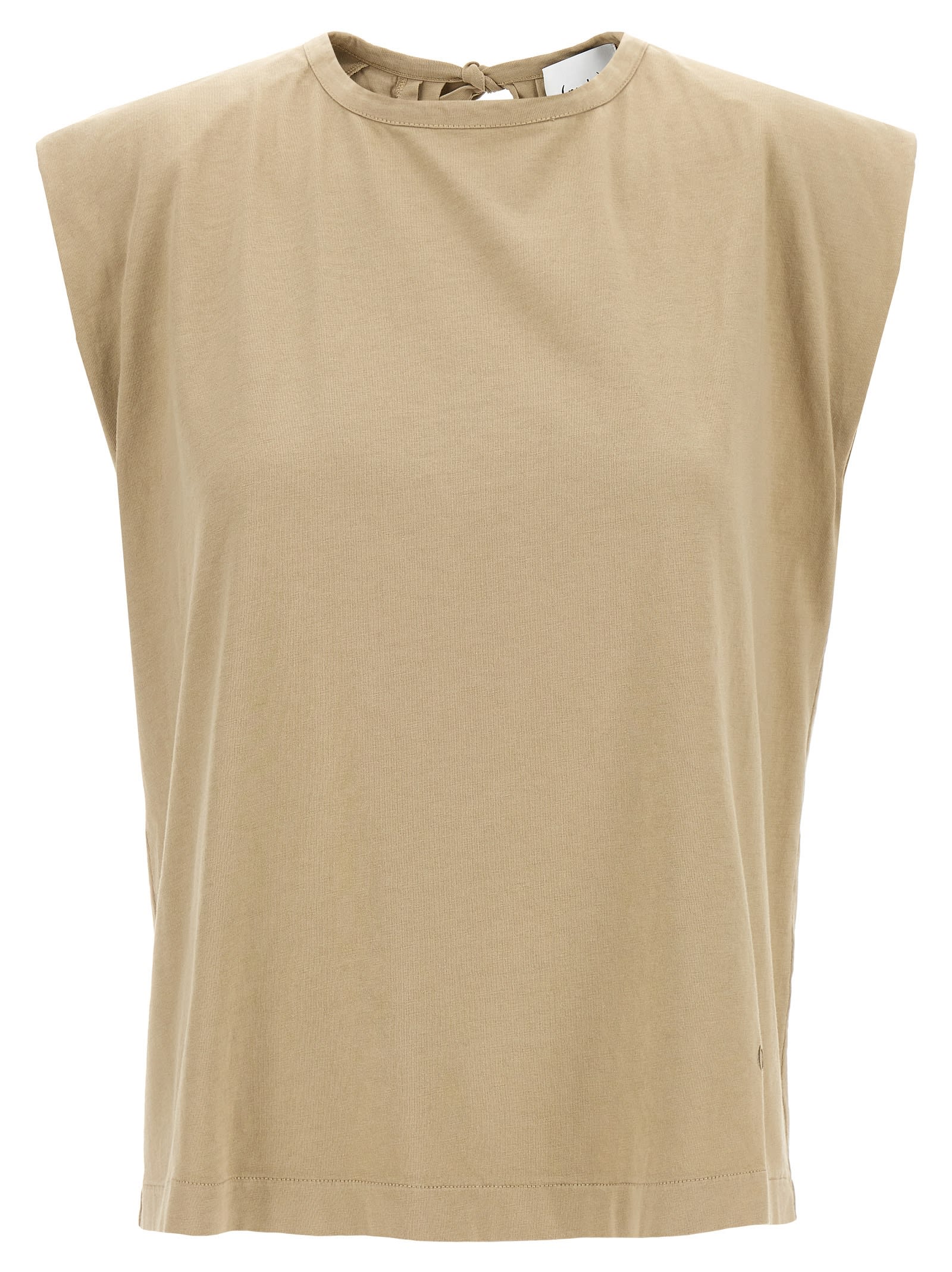 (nude) Lace T-shirt