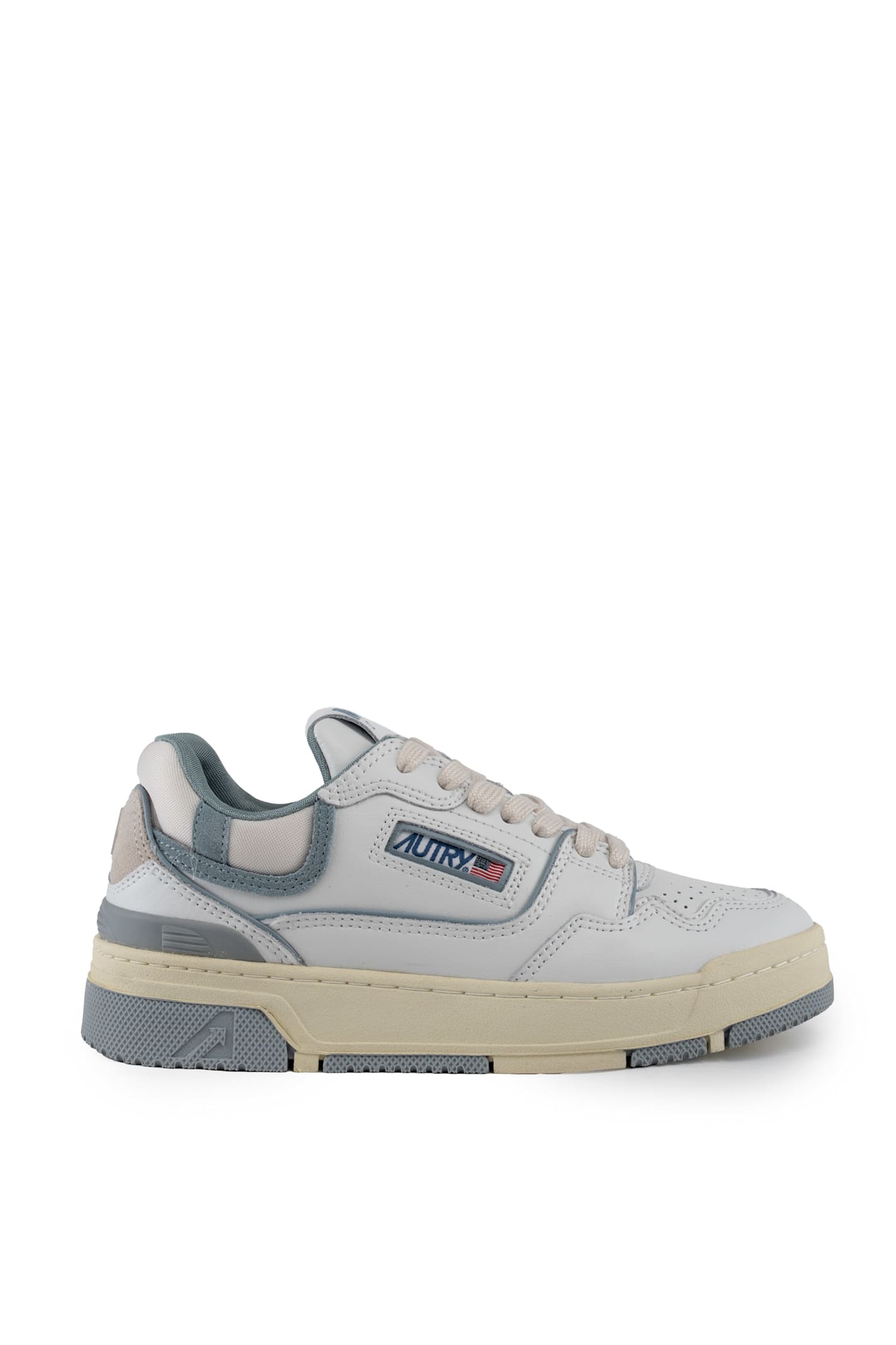 Autry Clc Sneakers In Leather And Suede