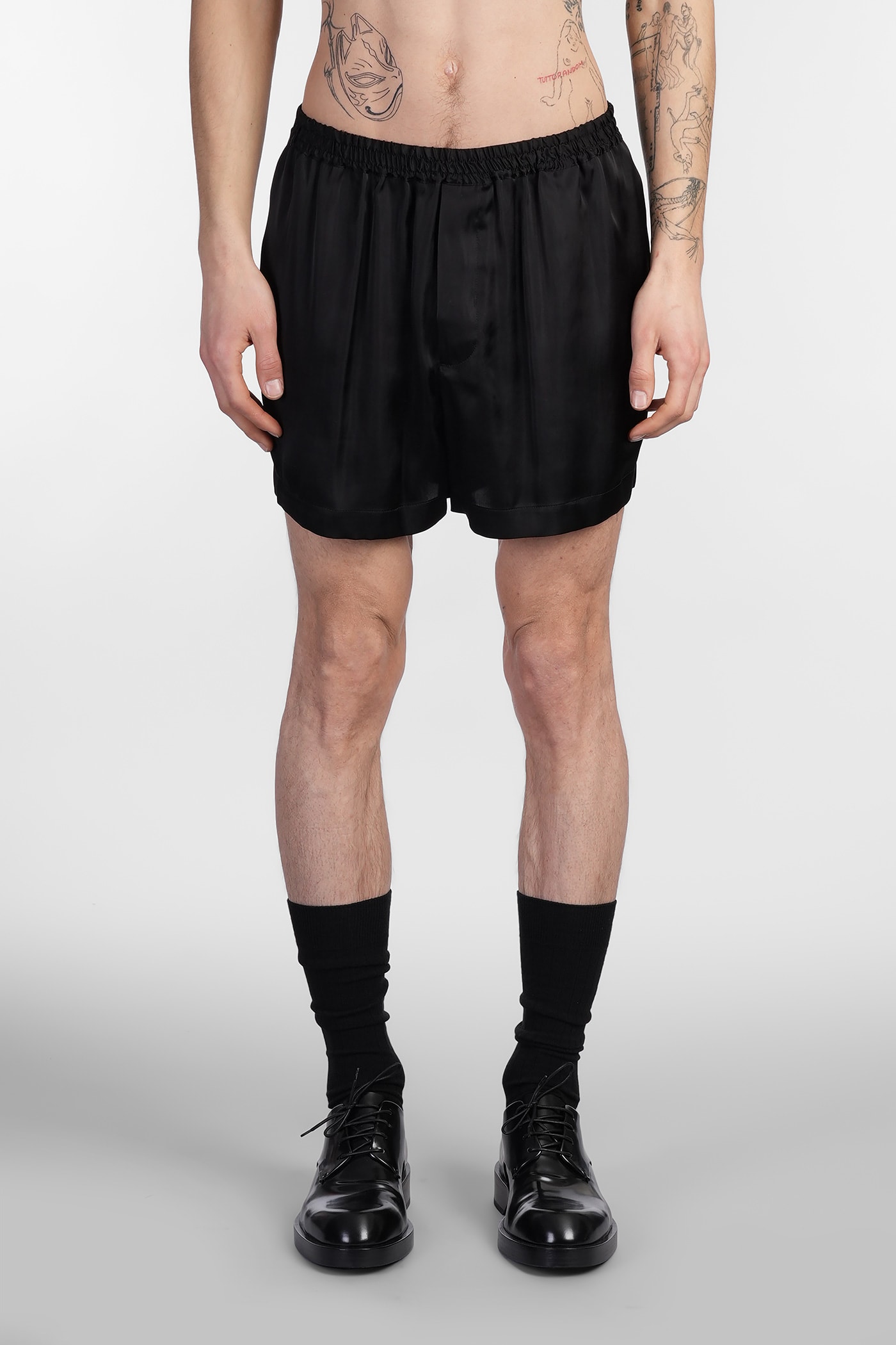 Sapio N 42 Shorts In Black Triacetate