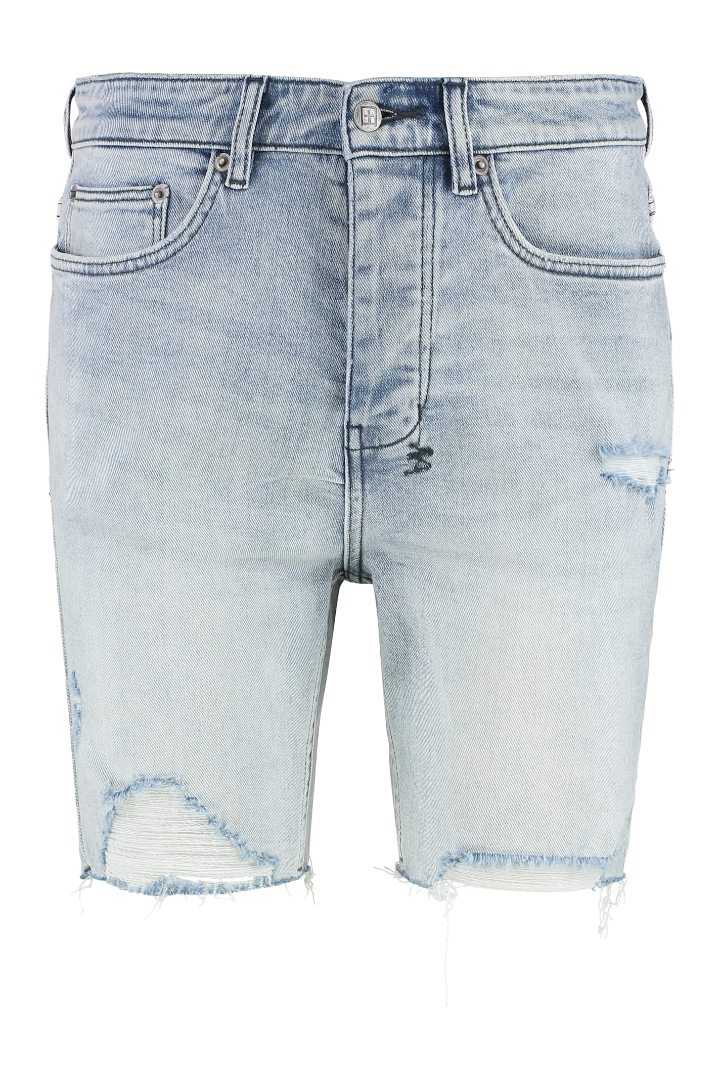 Ksubi Denim Bermuda Shorts