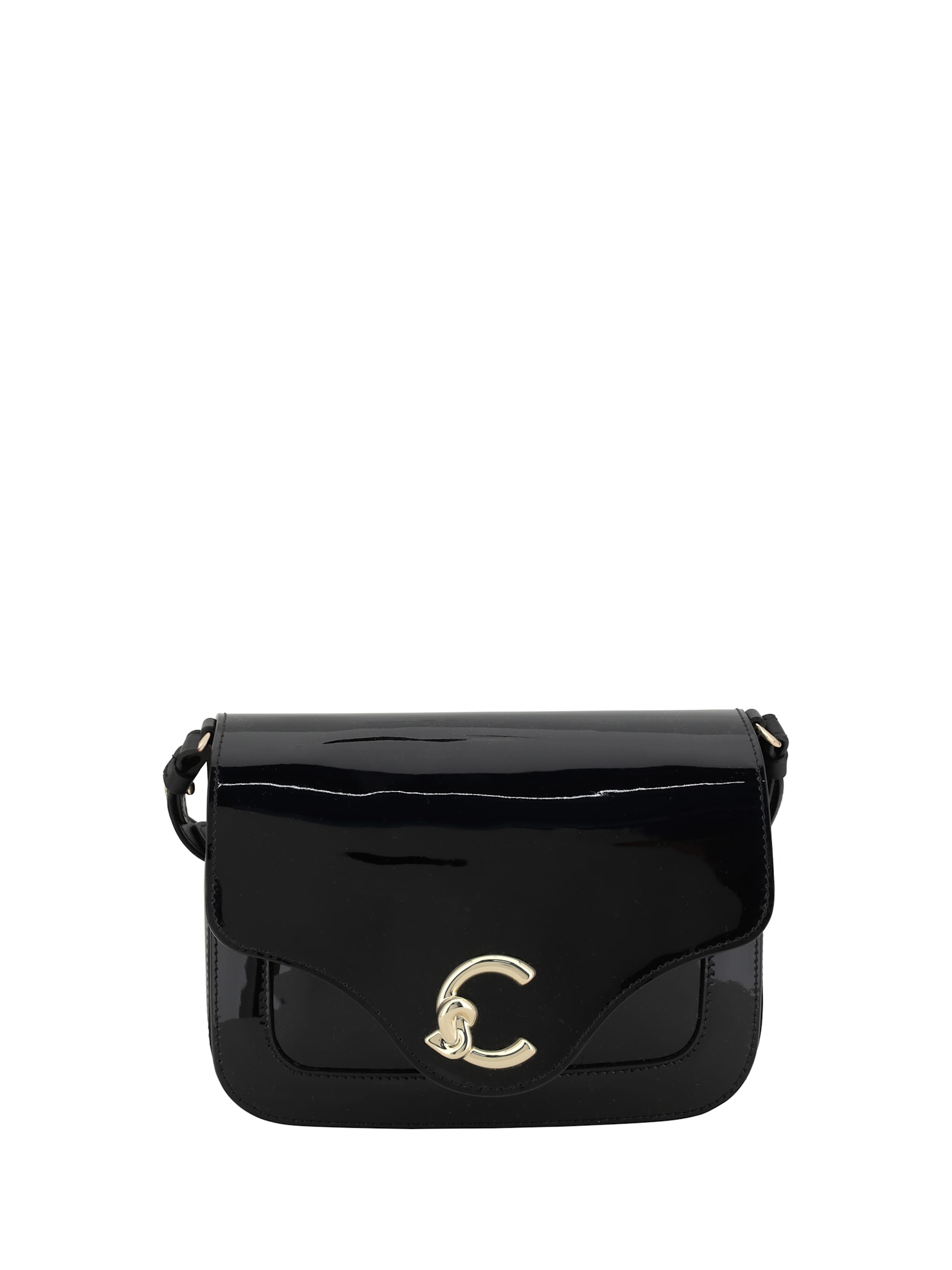 Coccinelle C-me Patent Shoulder Bag