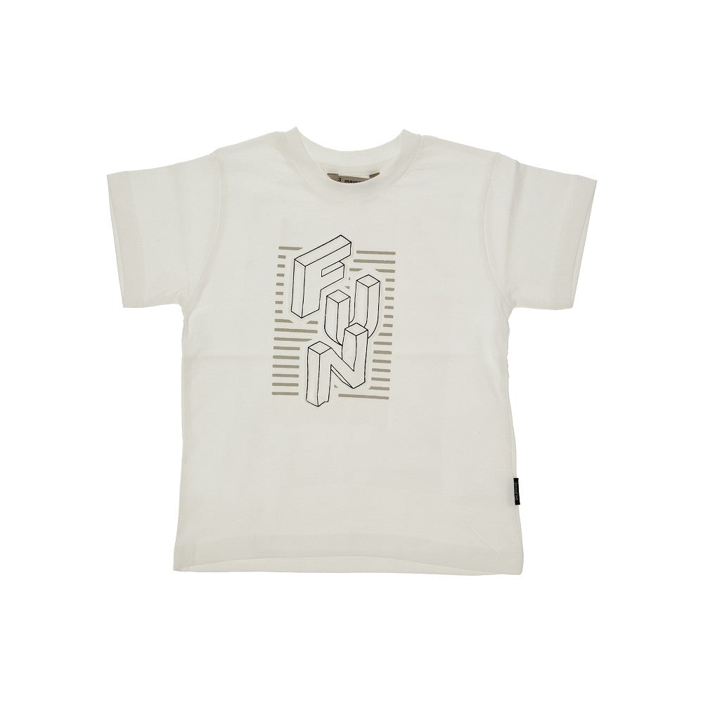 MAYORAL Short-sleeved t-shirt with embossed logo Kids