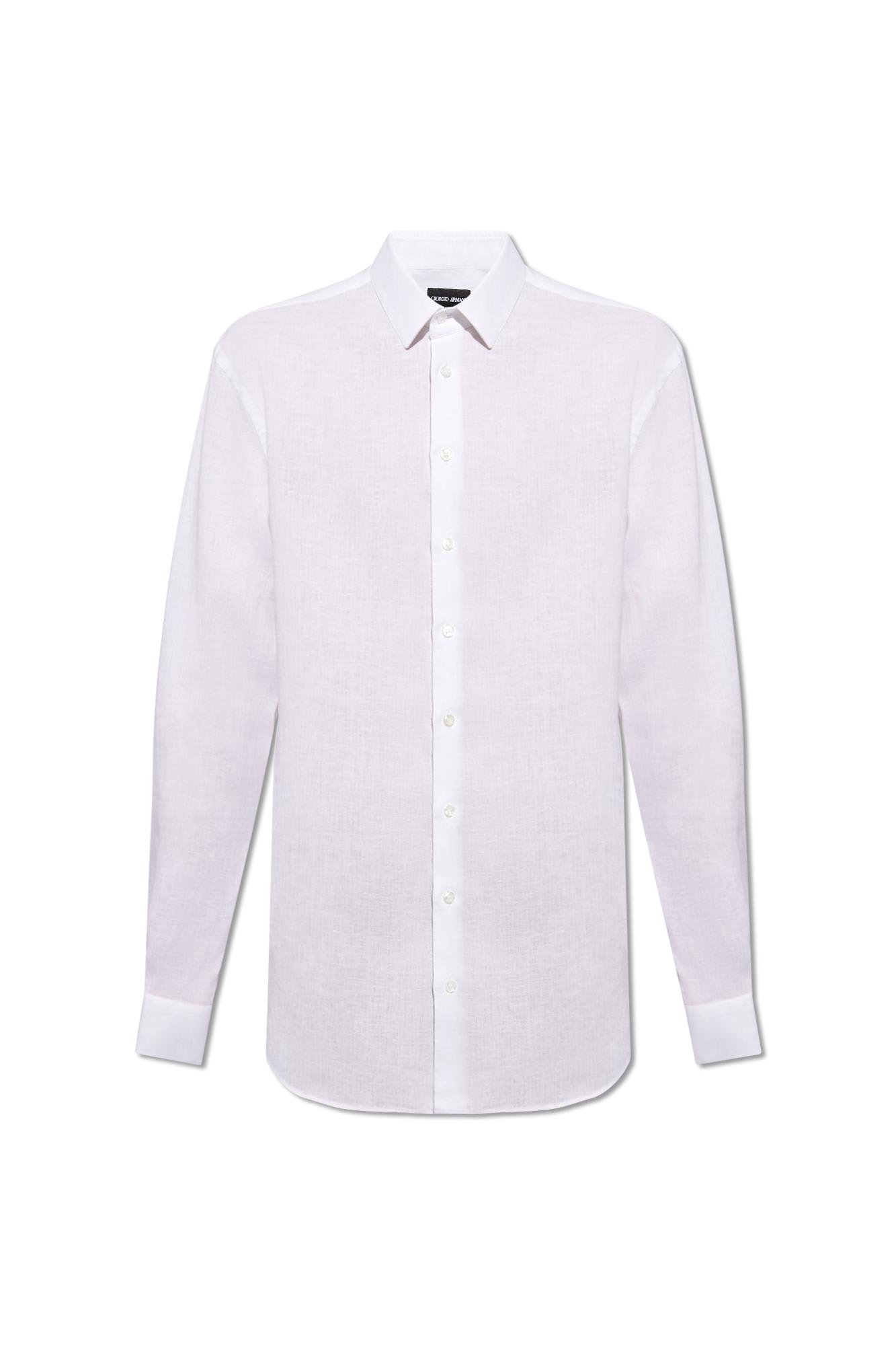 Giorgio Armani Long-sleeved Buttoned Shirt