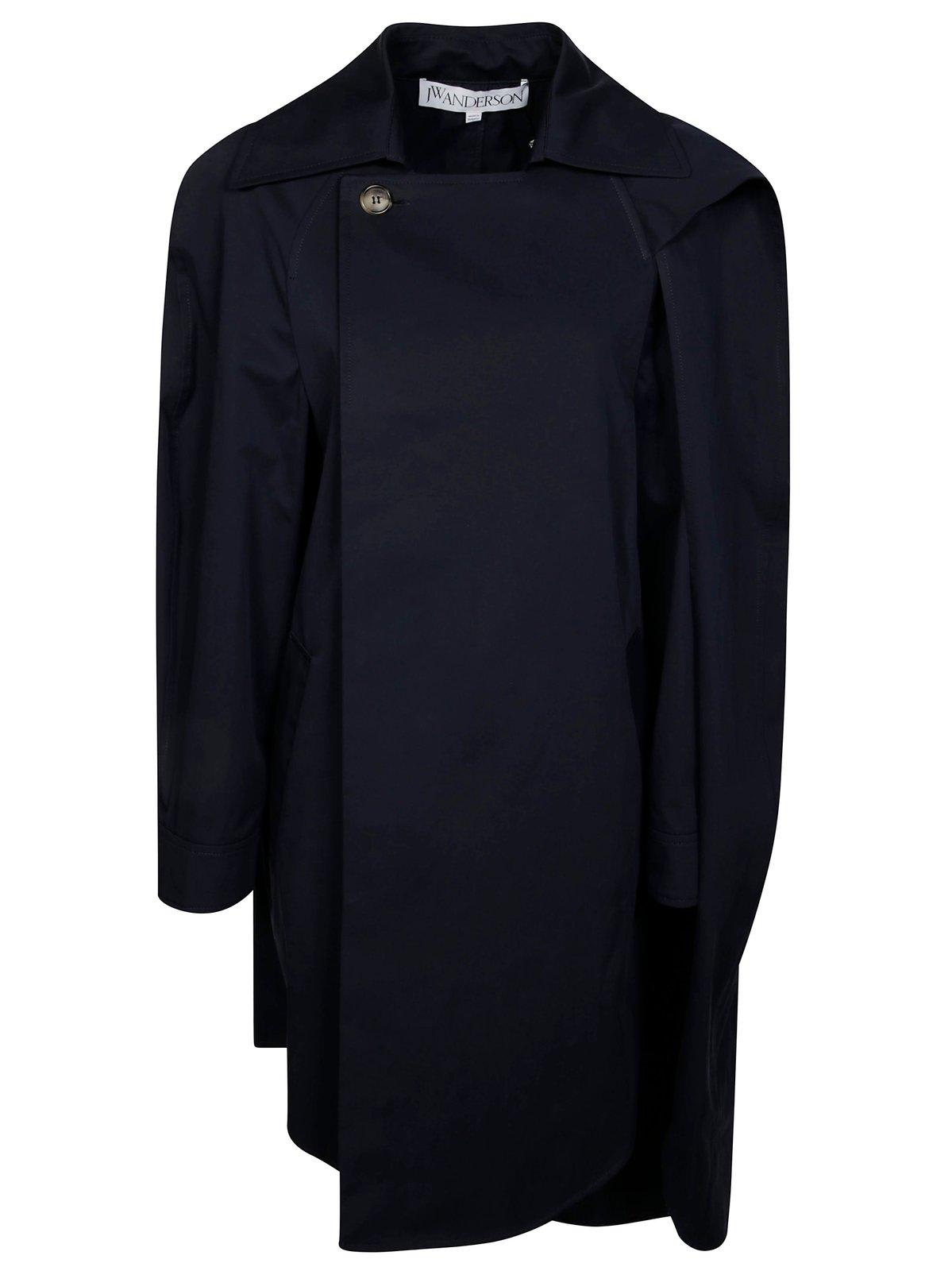 J. W. Anderson Asymmetric Cape Trench Coat