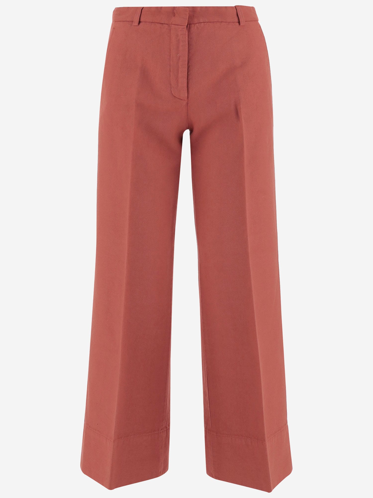 QL2 Linen And Cotton Pants