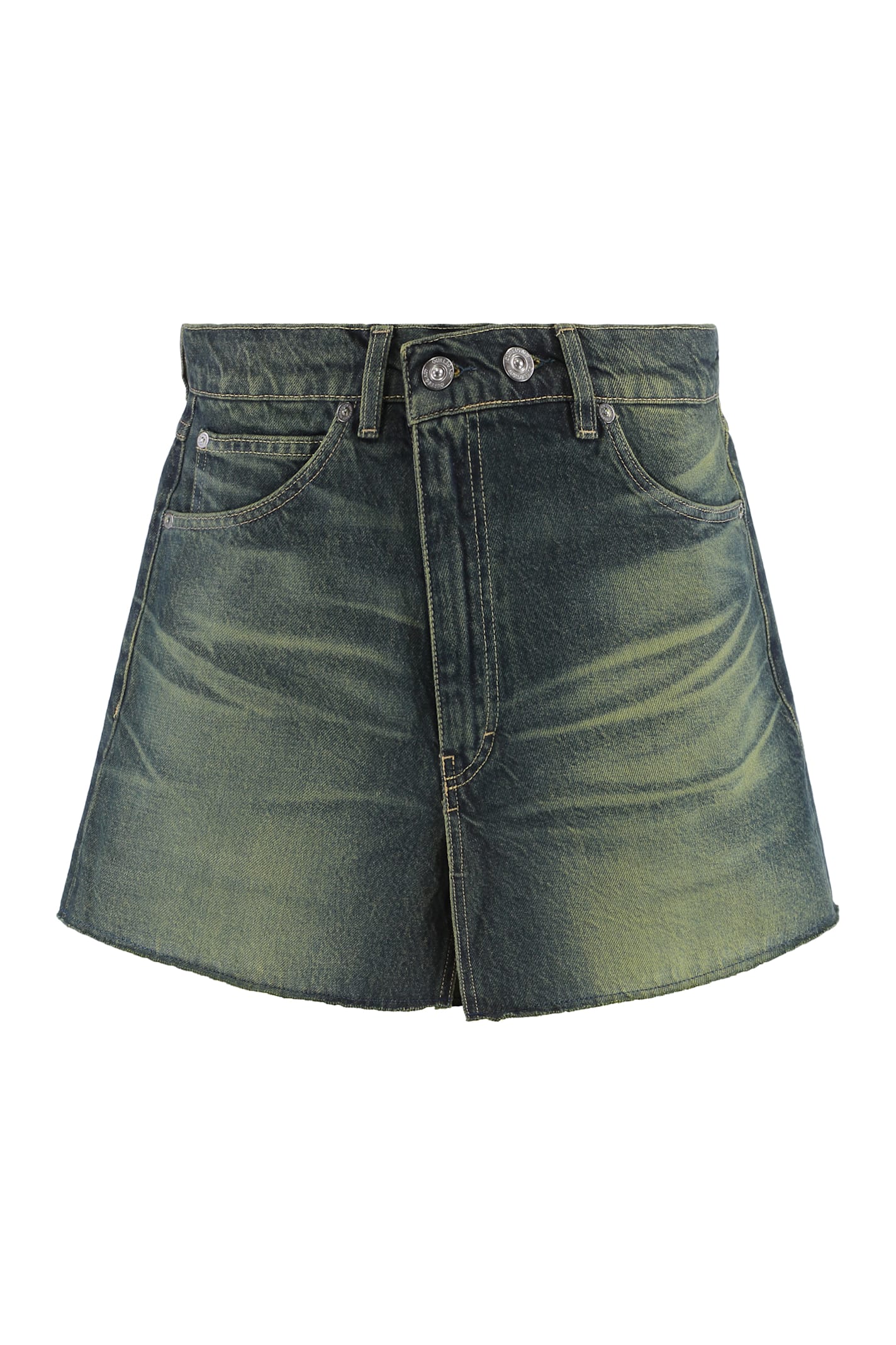 Our Legacy Cover Denim Mini Skirt