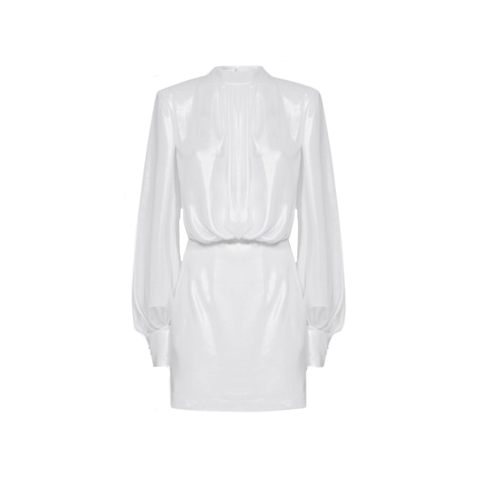 Blanca Vita Abelia Laminated Mini Dress