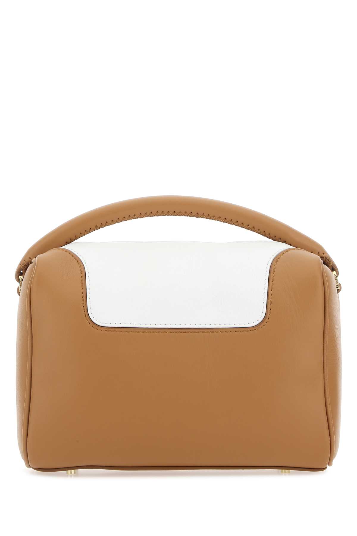 Elleme Two-tone Leather Treasure Handbag