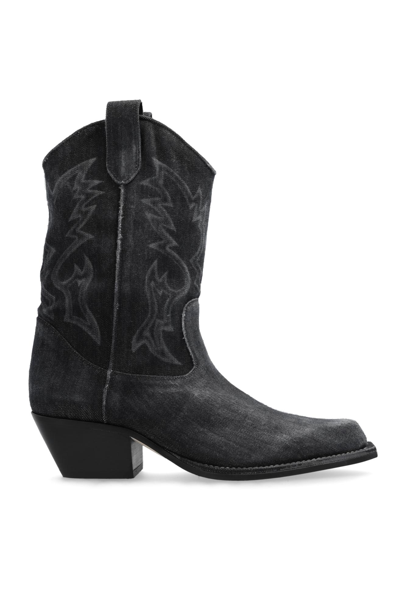 Vic Matié Denim Cowboy Boots