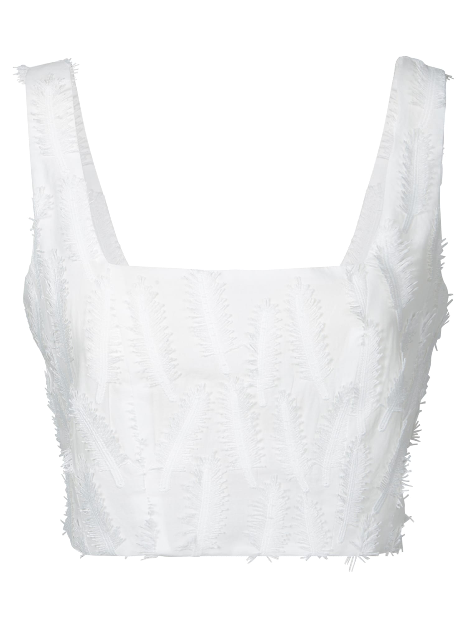 Federica Tosi White Leaf Top