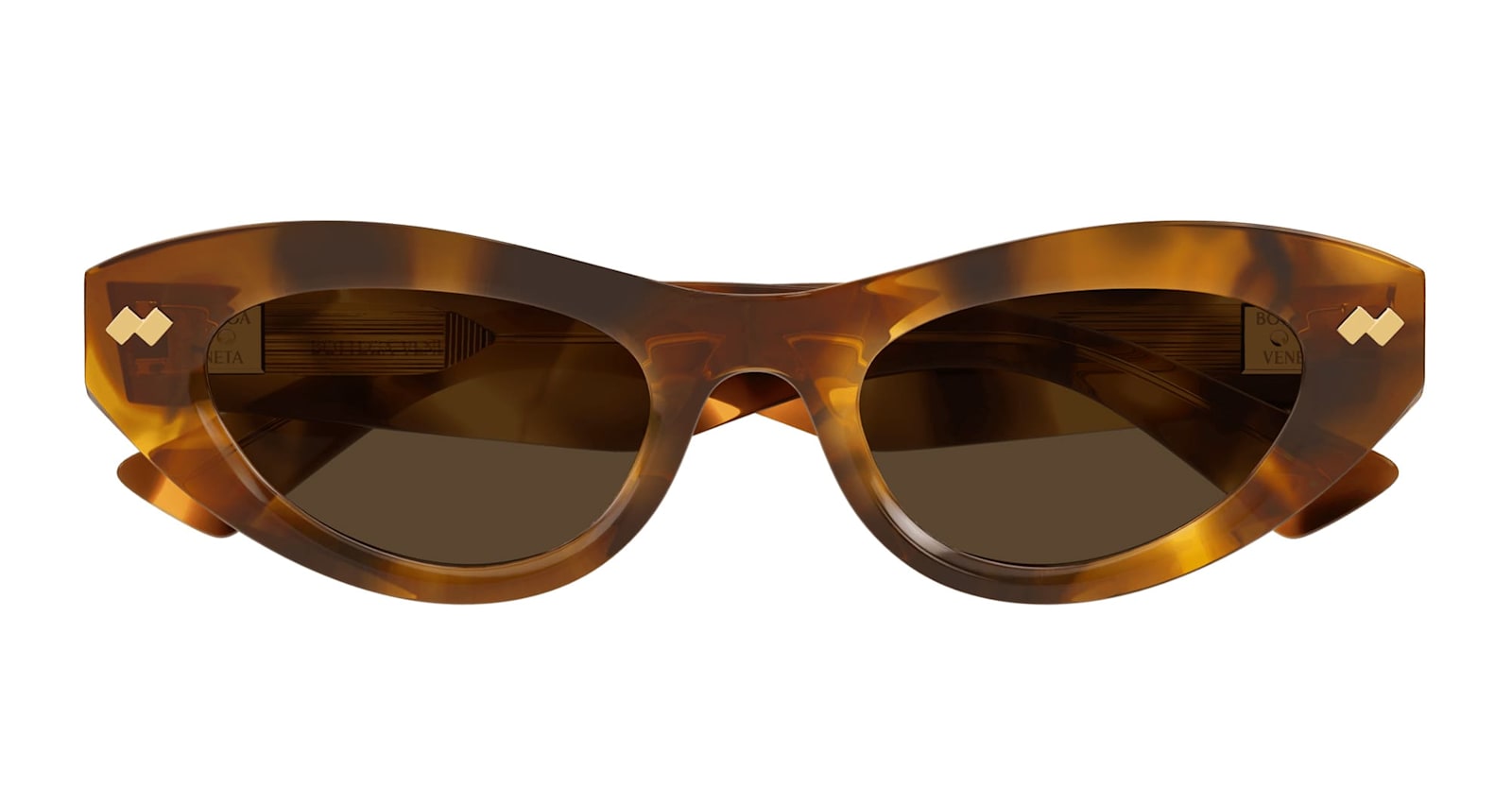Bottega Veneta Eyewear Bv1350s-002 - Havana Sunglasses