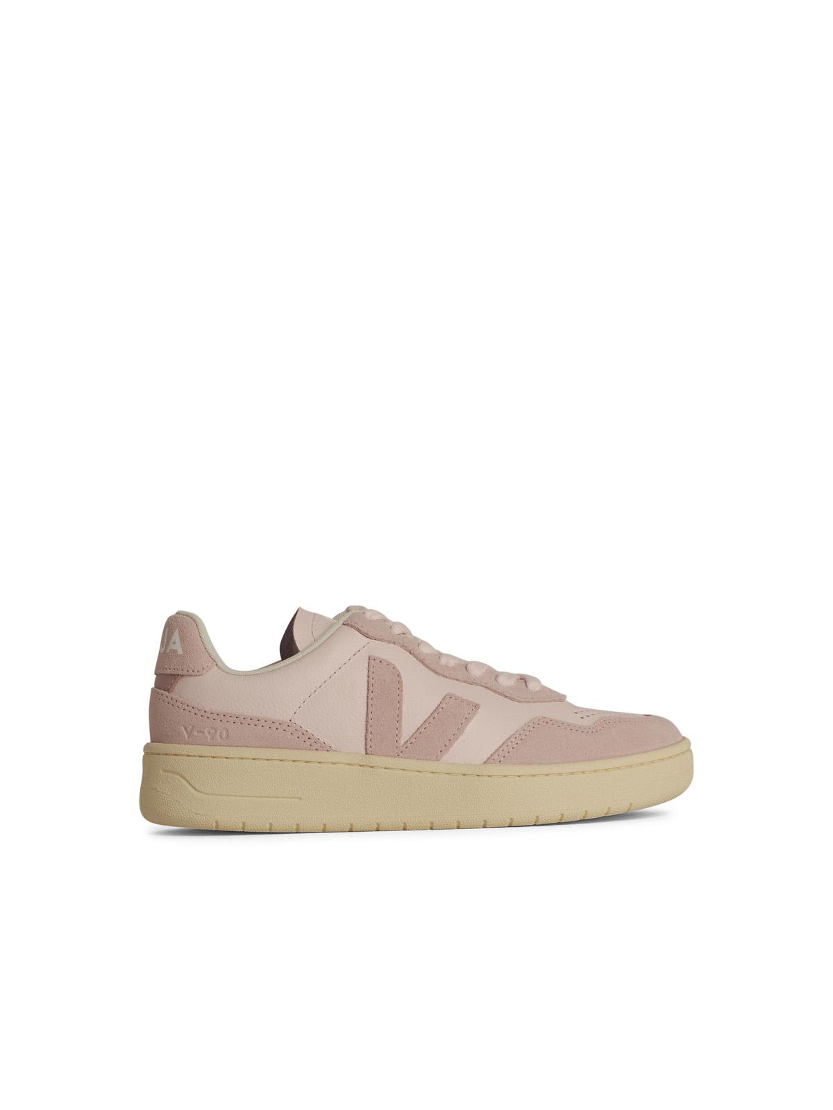Veja v10 White Leather Sneakers