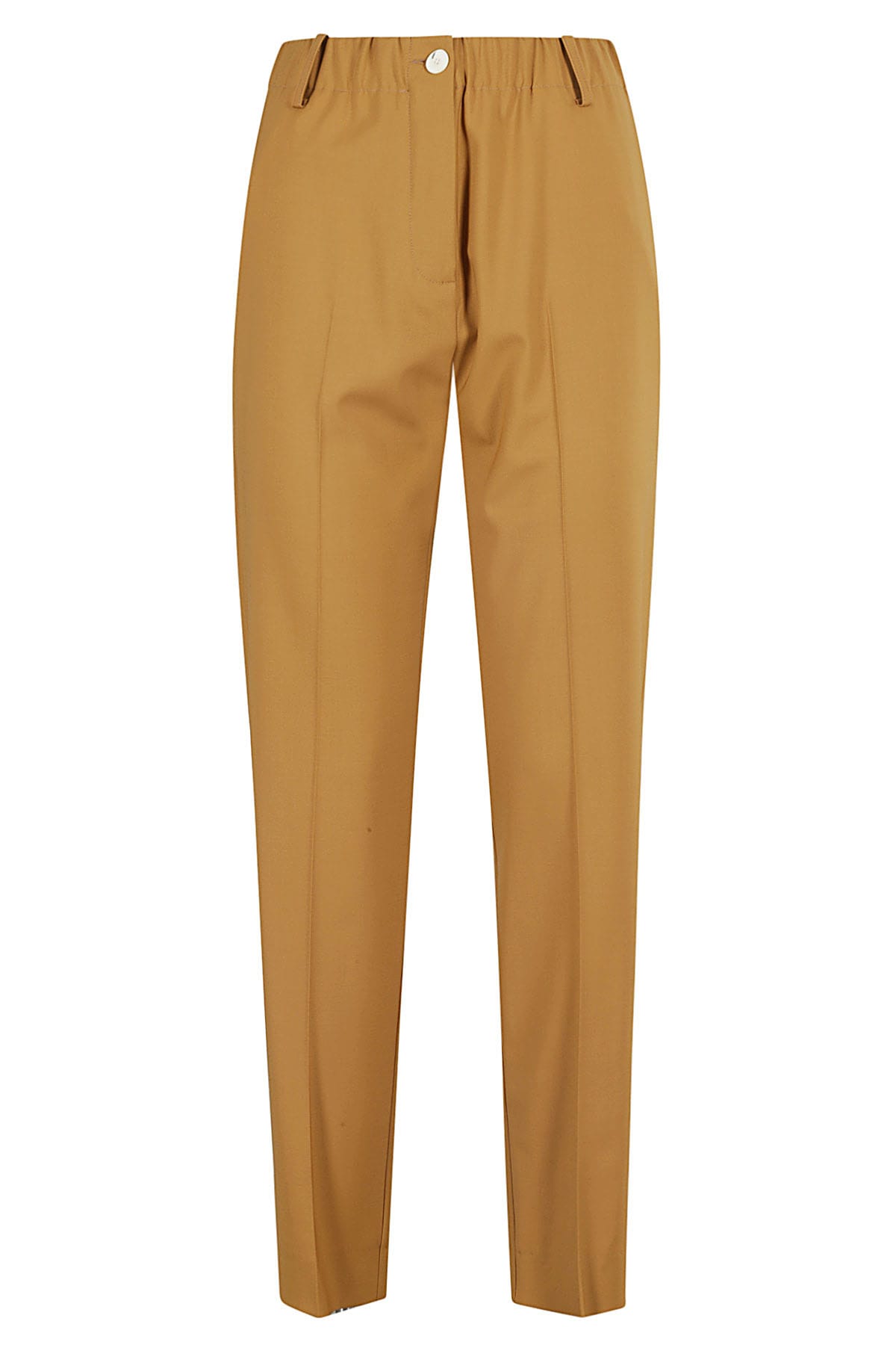 Alysi Pantalone Tela Di Lana Vita