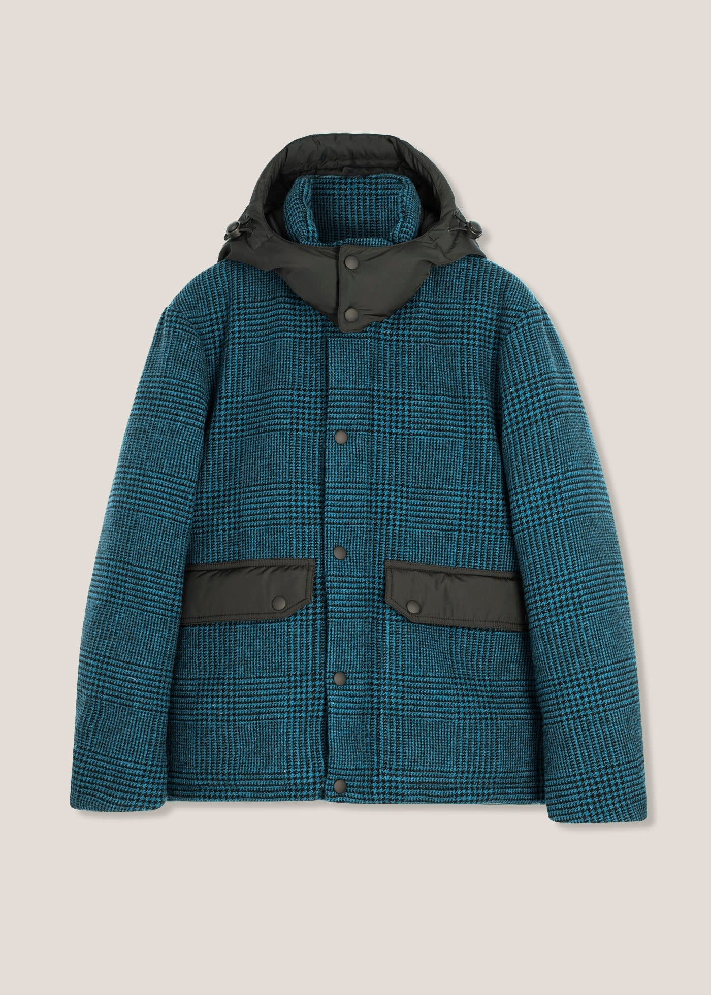 doppiaa Aangoon Checked Down Jacket