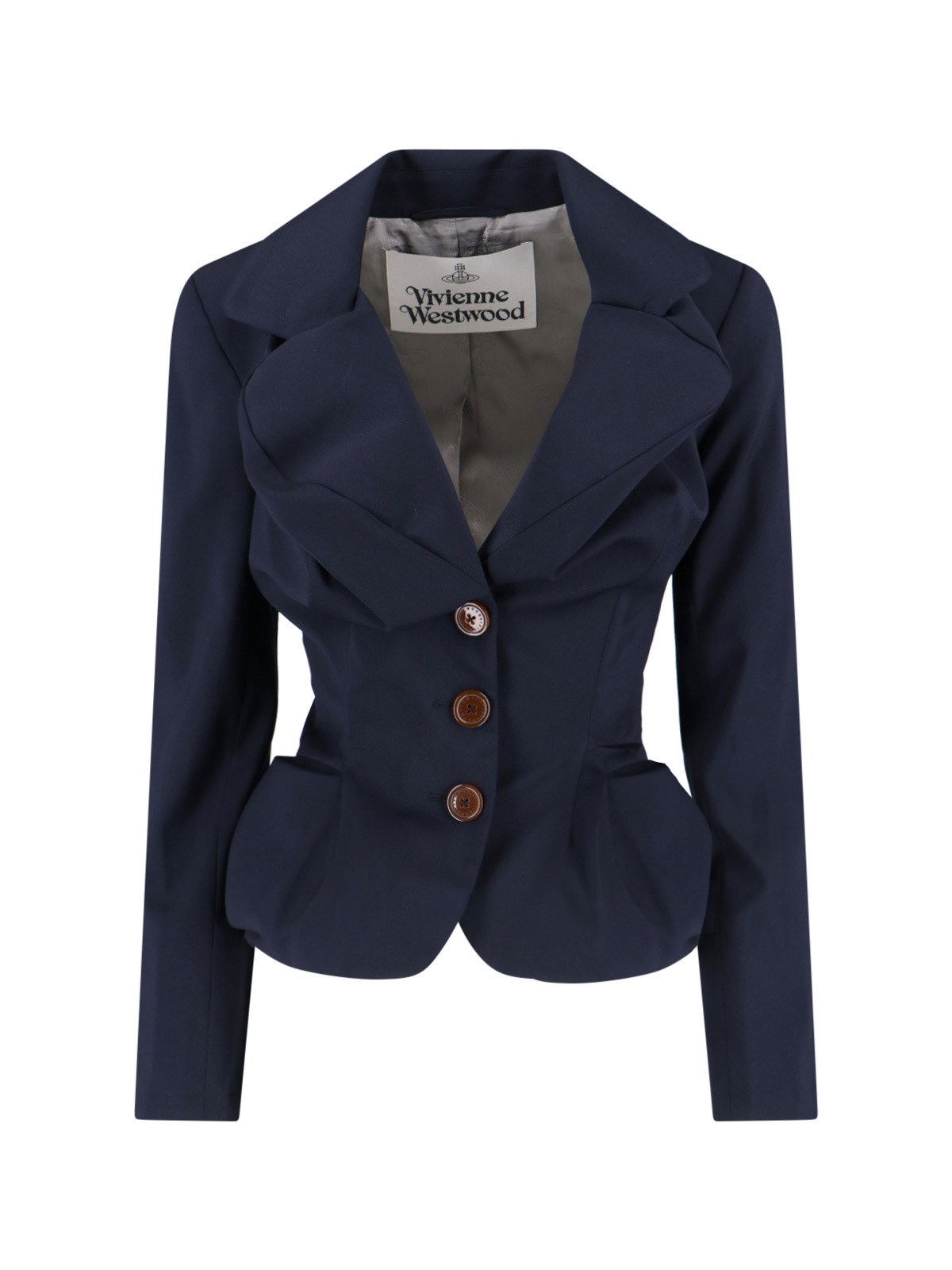 Vivienne Westwood 'Drunken Tailored' Single-Breasted Blazer