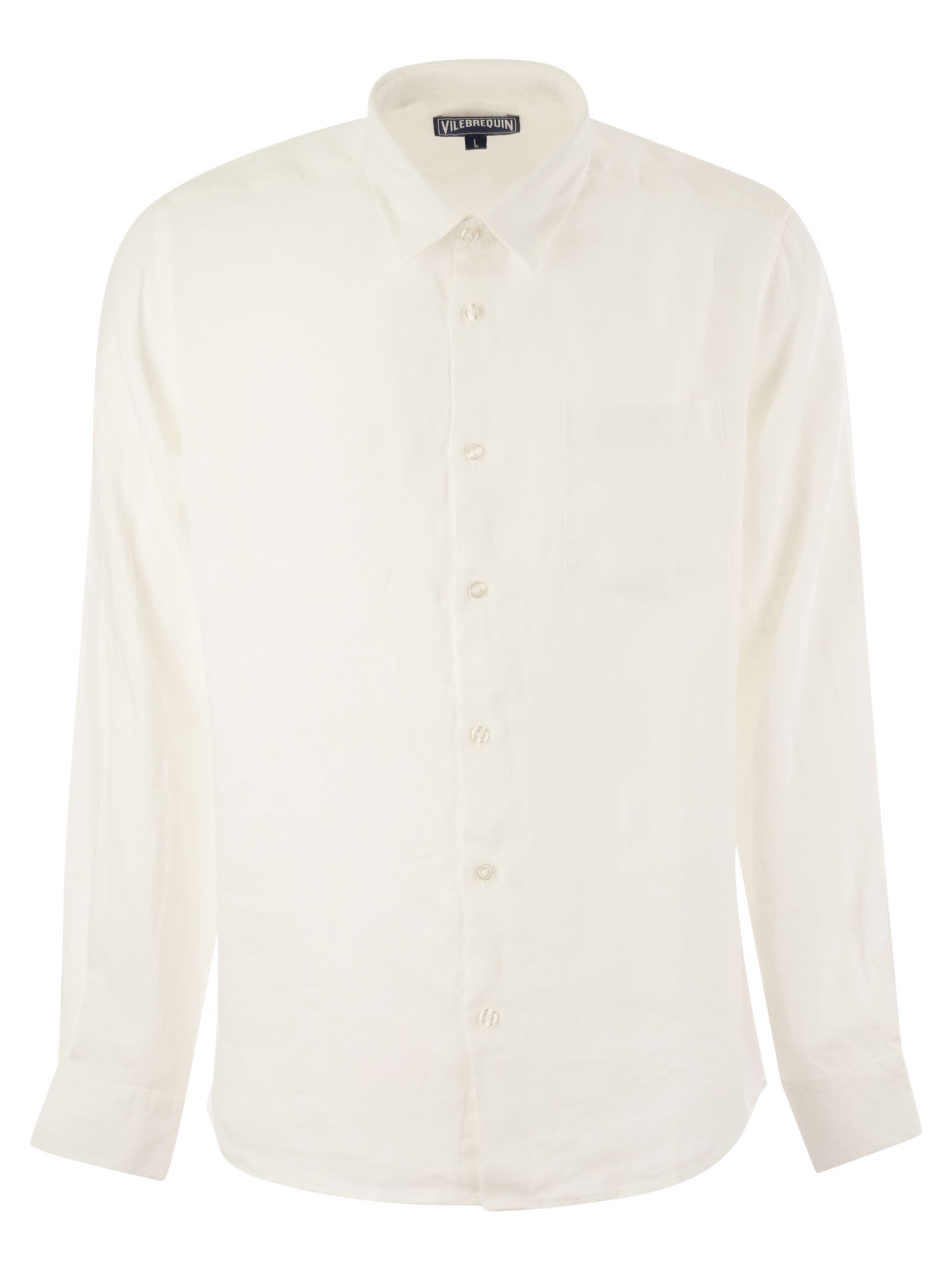Vilebrequin Long-sleeved Linen Shirt