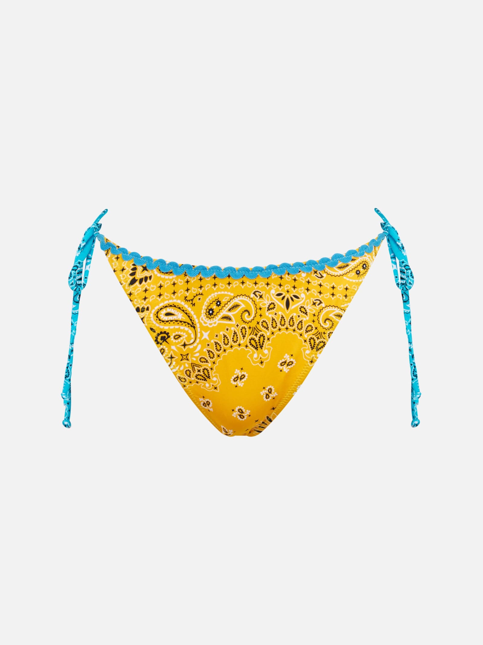 MC2 Saint Barth Woman Swim Briefs With Bandanna Print