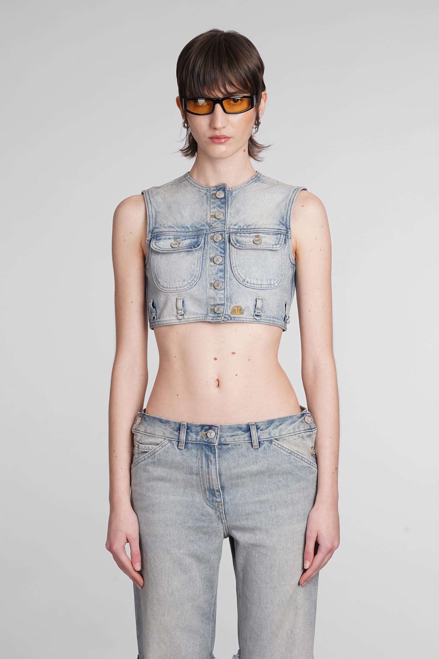 Courrèges Top Cropped