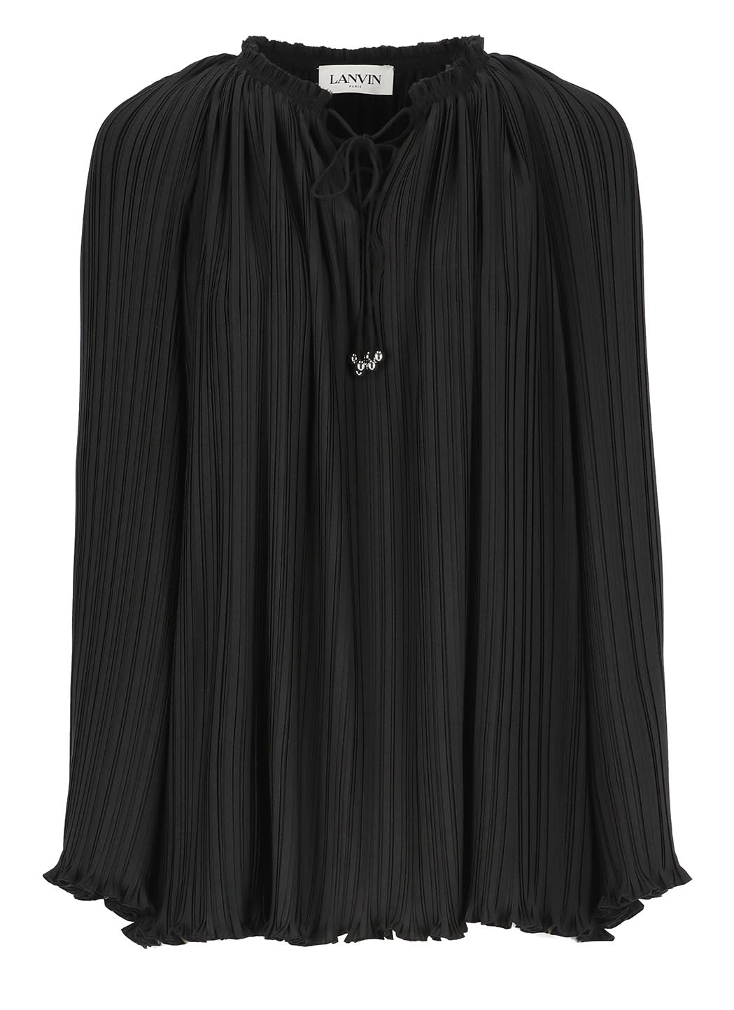 Lanvin Pleated Blouse