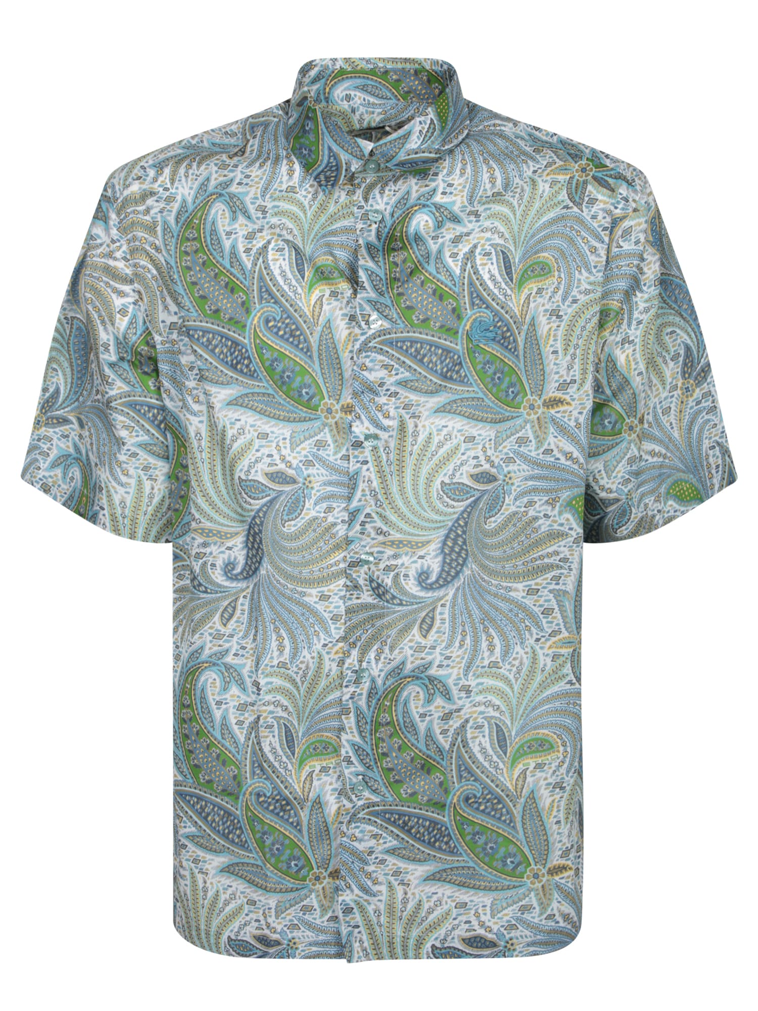 Etro Elegant Green Shirt