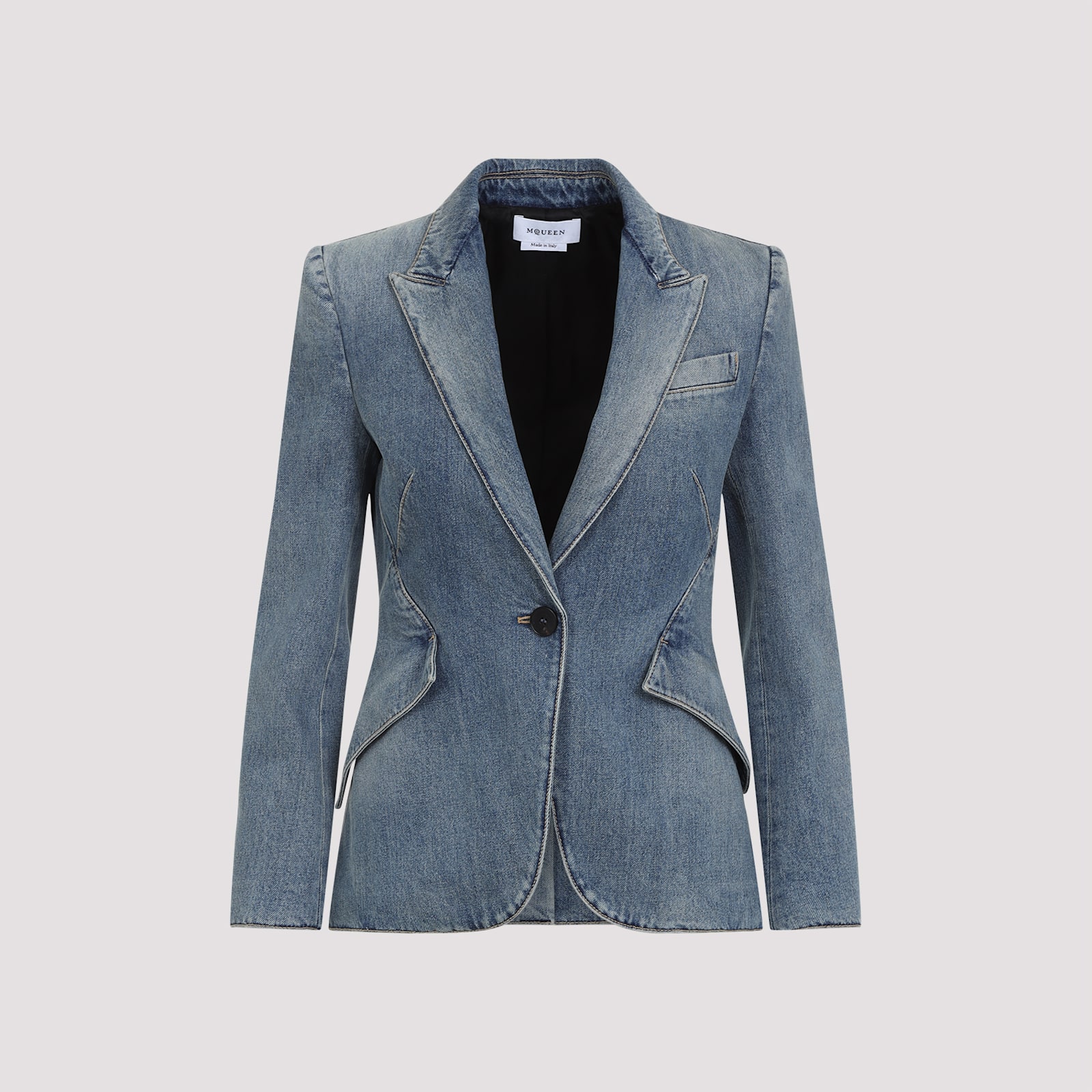 Alexander McQueen One Button Jacket