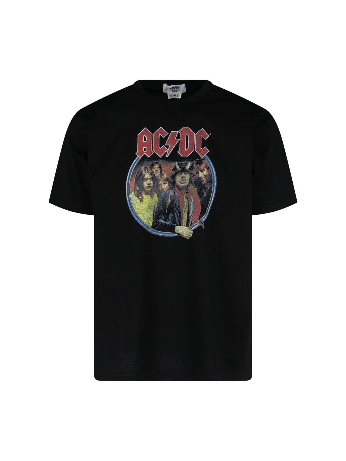 Junya Watanabe Graphic Printed Crewneck T-shirt