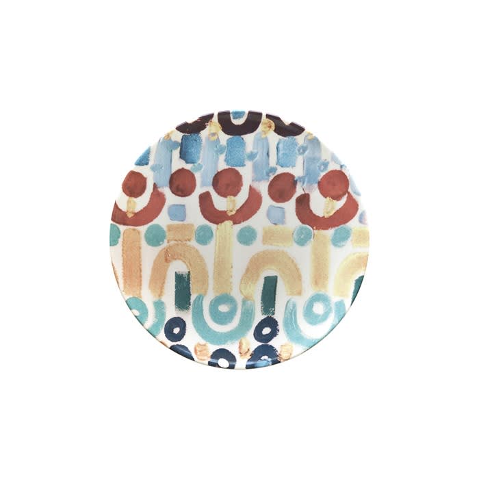 Le Botteghe su Gologone Plates Round Ceramic Colores 19 + 25 + 28 Cm
