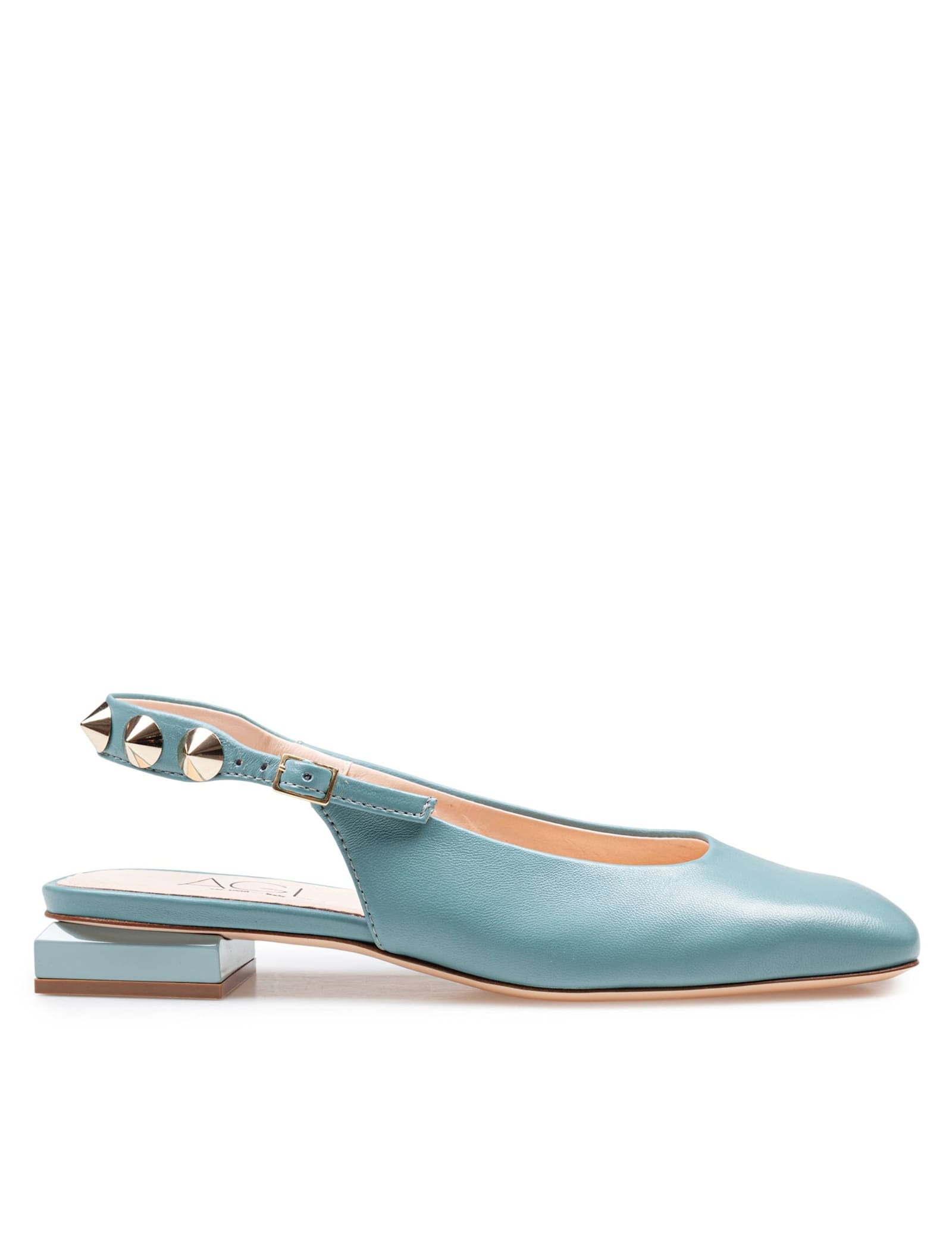 AGL Sligback Angie L Spike In Matcha Color Leather