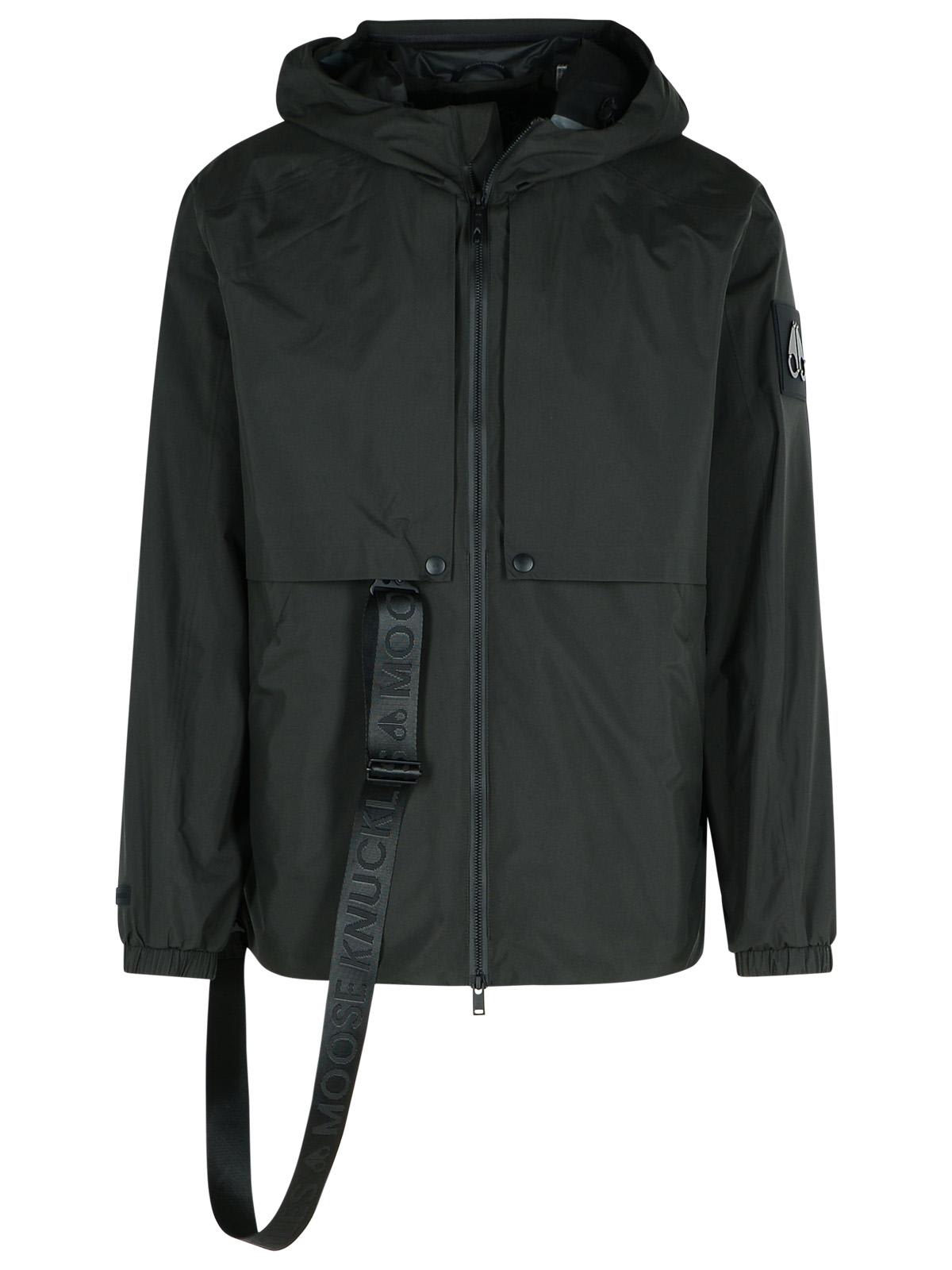 Moose Knuckles knox Black Recycled Polyester Jacket