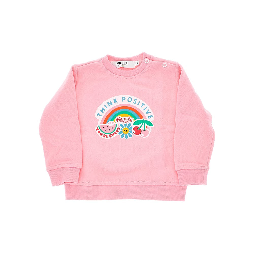 MOUSSE DANS LA BOUCHE Unicorn print crewneck sweatshirt Kids