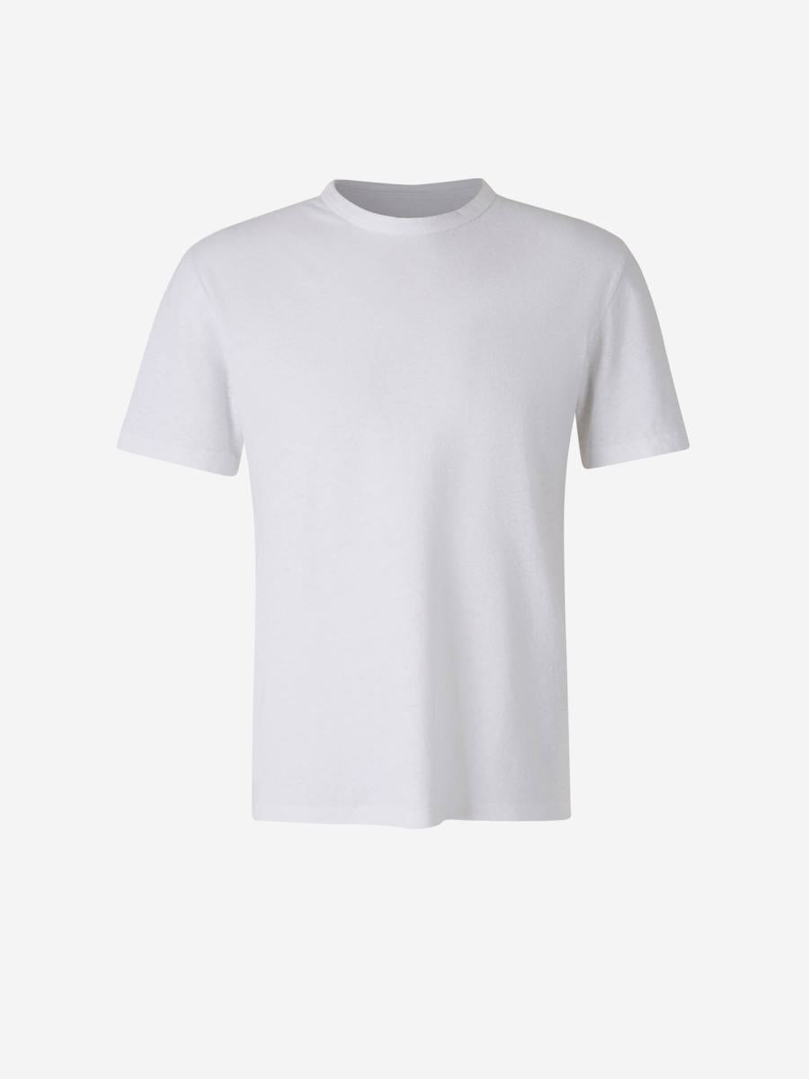 Officine Générale Linen Cotton T-Shirt