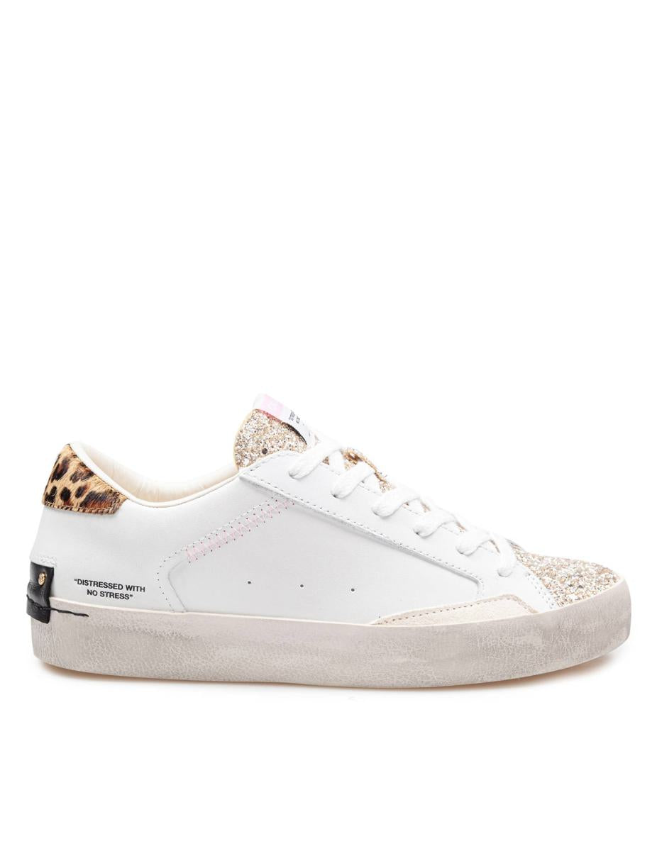 Crime London Leather Sneakers