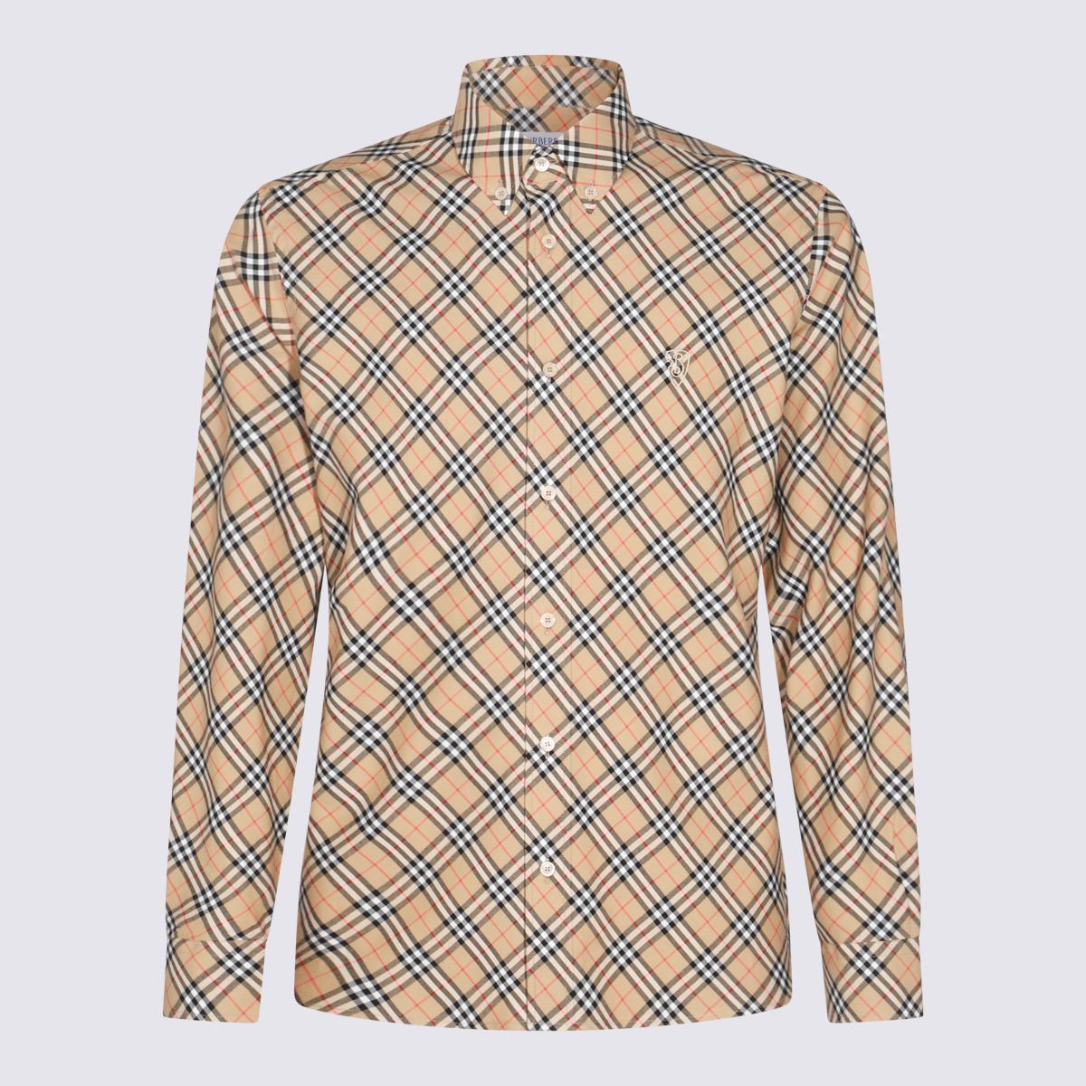 Burberry Beige Cotton Shirt