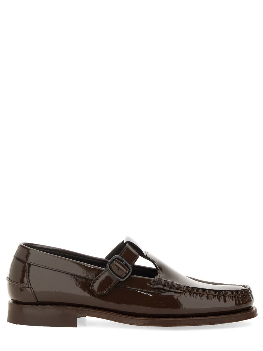 Hereu Moccasin T-bar alber