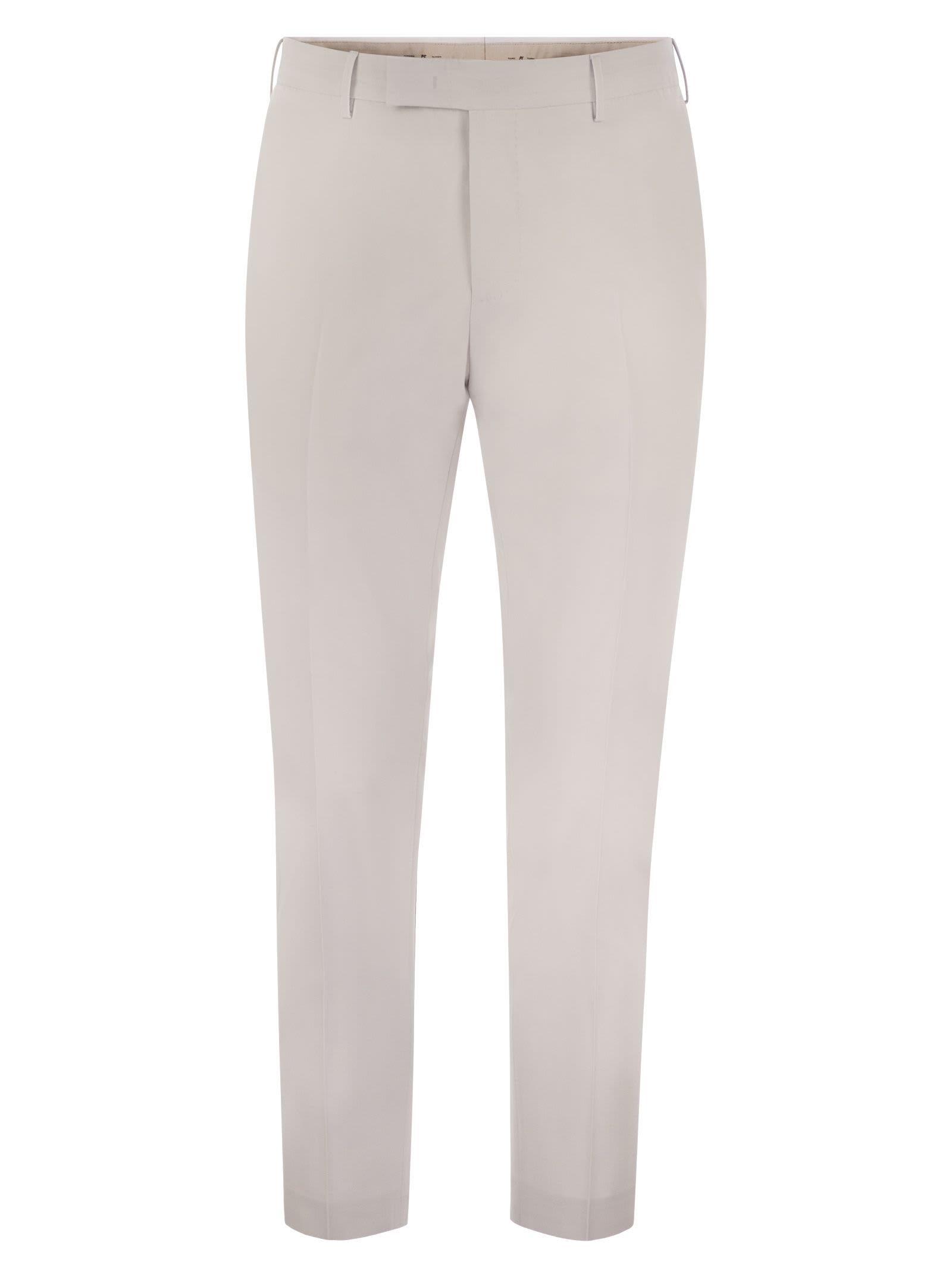 PT Torino Dieci - Stretch Virgin Wool Trousers
