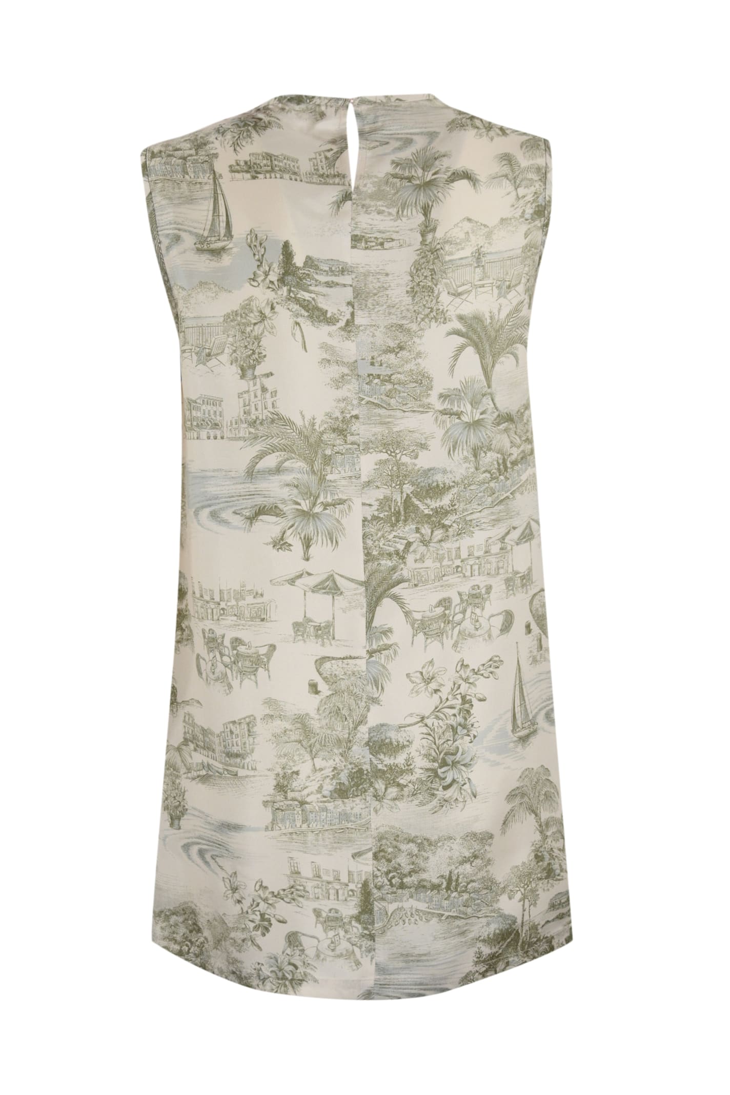 Max Mara Studio 印花真丝衬衫
